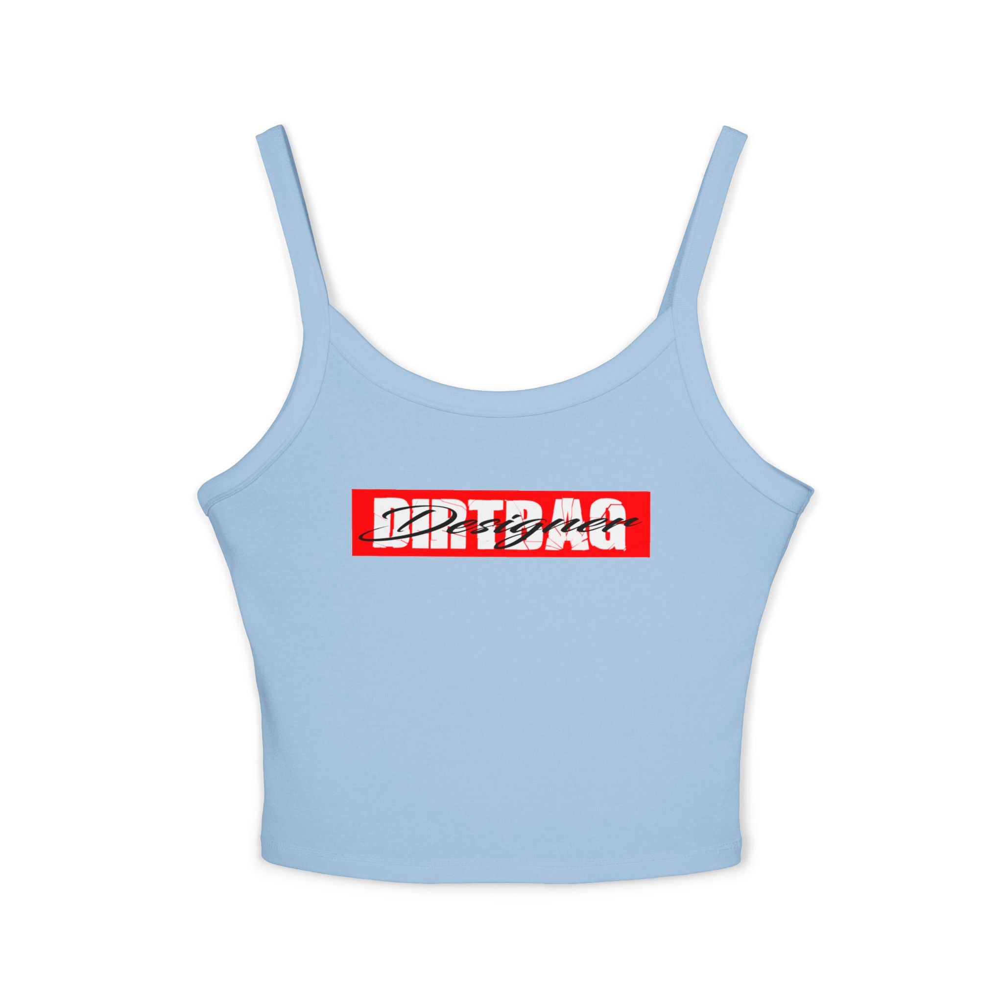 Broken Dirtbag Box Logo Graphic Spaghetti Strap Tank Top