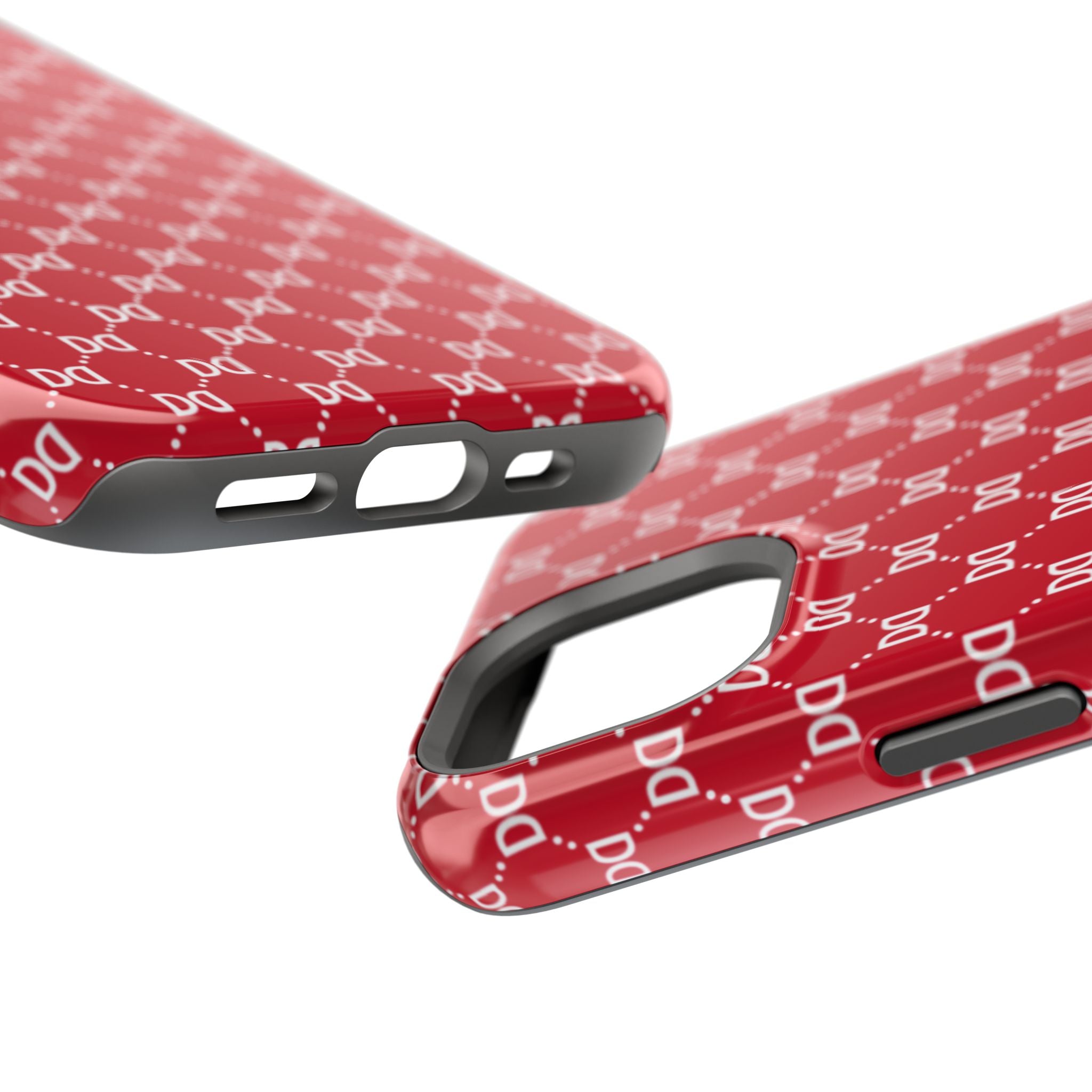 DD Monogram Pattern Magnetic Phone Case