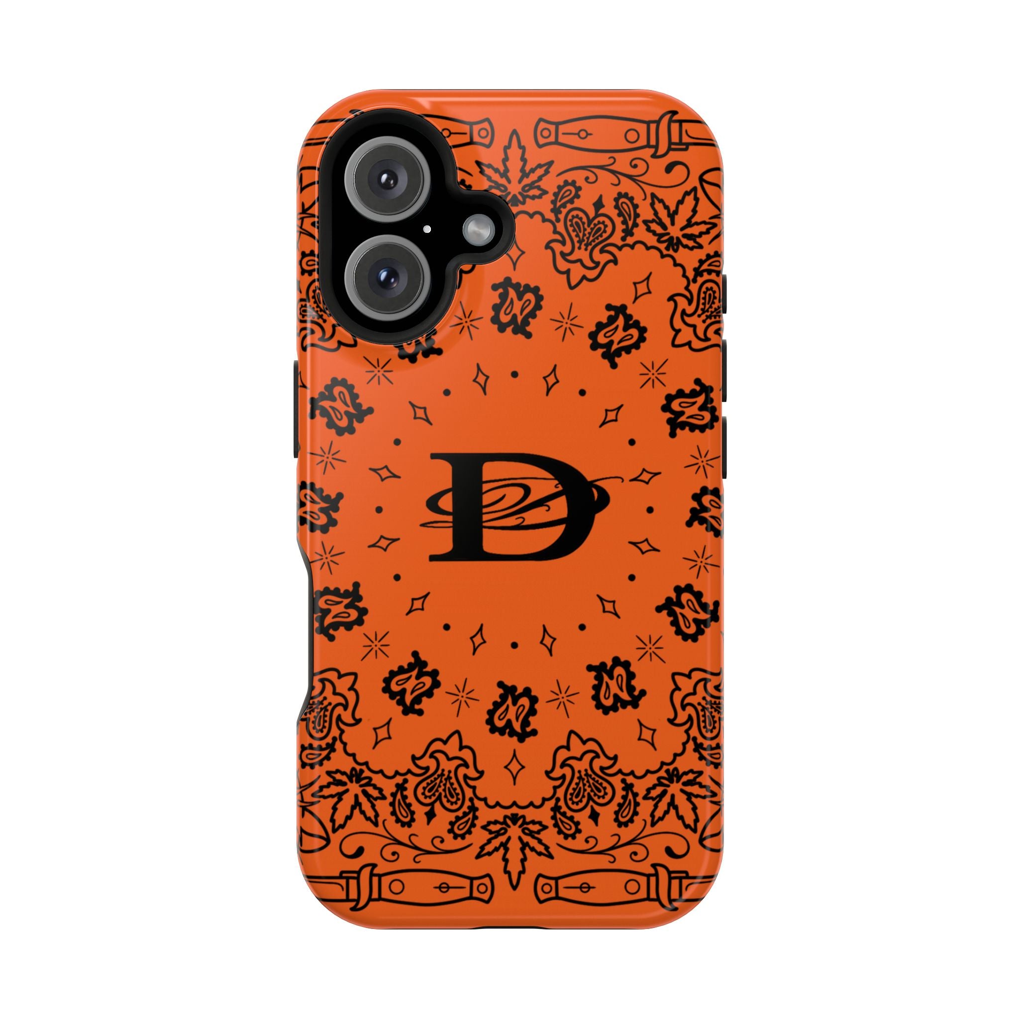DD Custom Bandana Print Stylish Magnetic Phone Cases for Trendy Protection, Customize Your Style, Personalized Gift, Unique Design