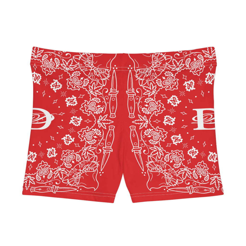 DD Custom Bandana Print Women's Shorts AOP