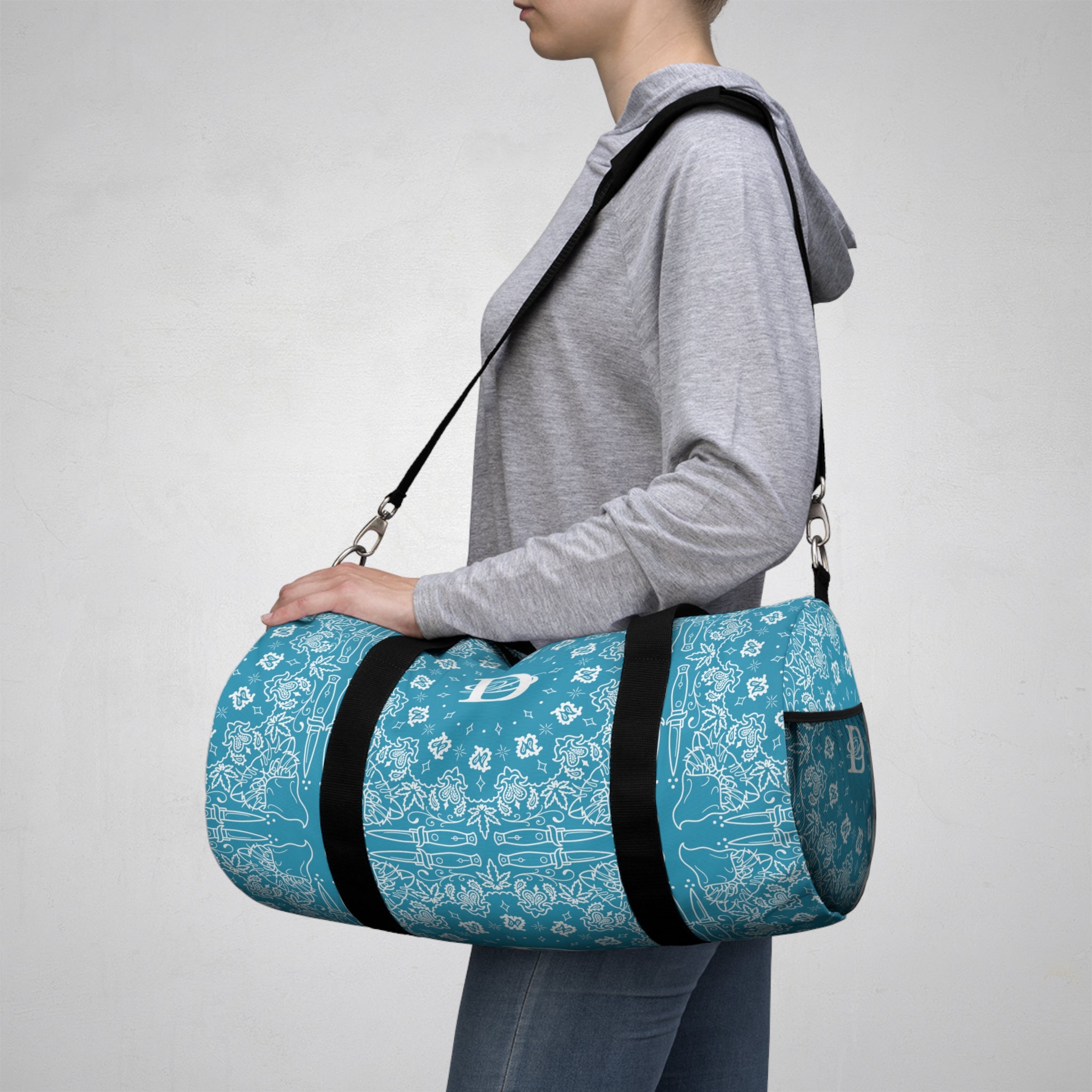 DD Custom Bandana Duffel Bag AOP