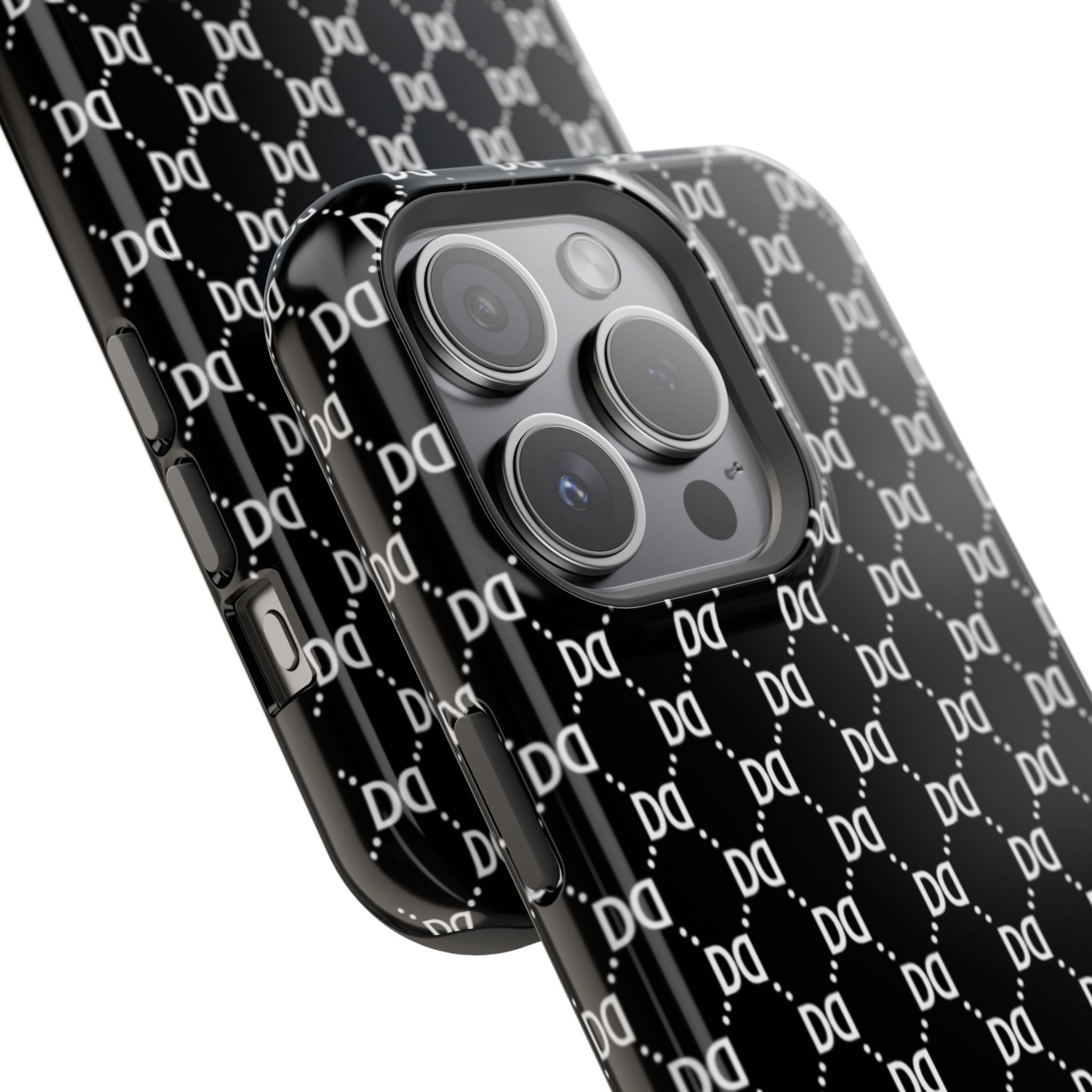DD Monogram Pattern Magnetic Phone Case