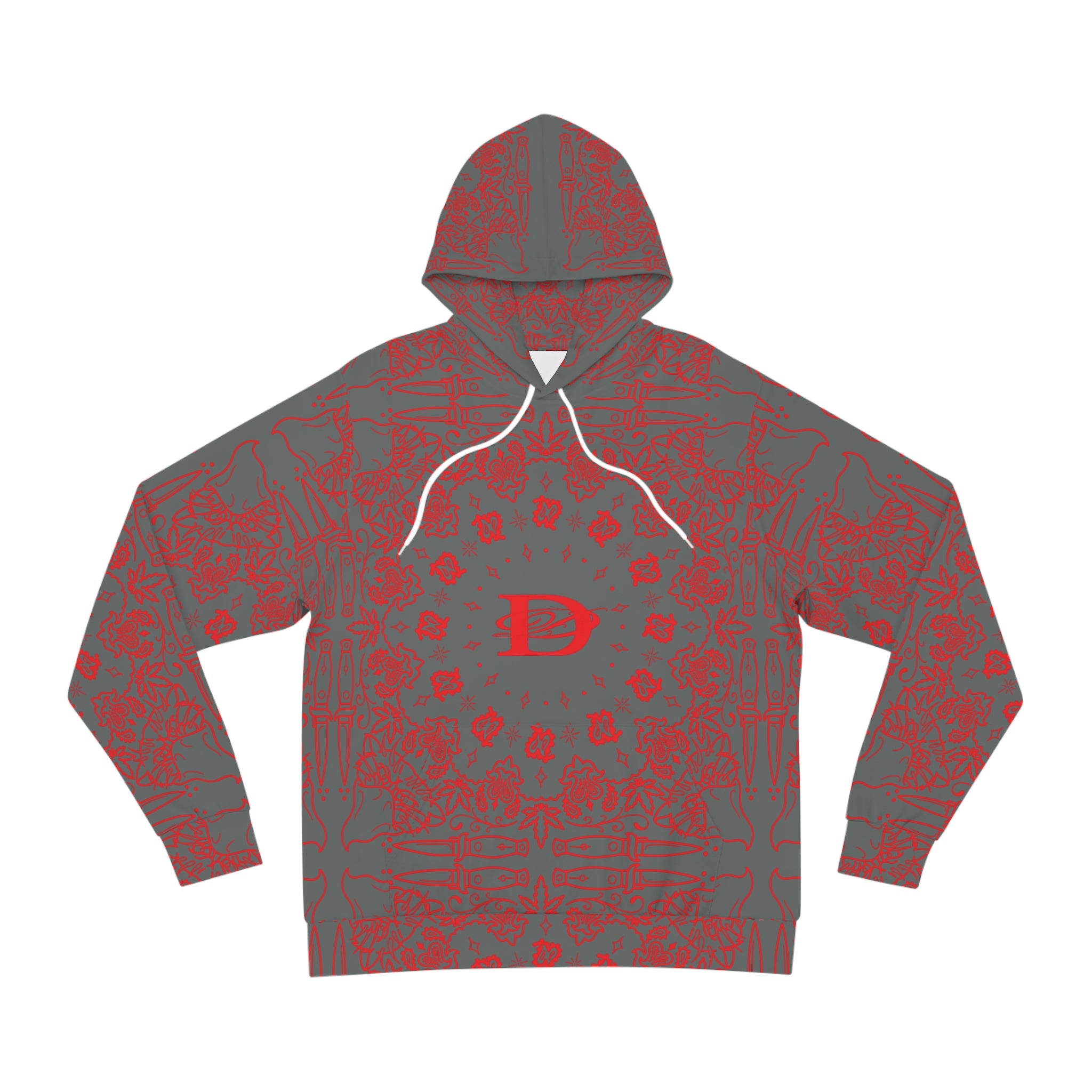 DD Custom Bandana Print Unisex Hoodie AOP