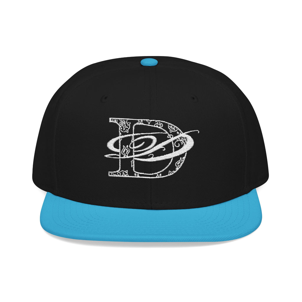 DD Bandana Print Embroidered Flat Billed Snapback Cap | Streetwear, Urban Fashion, Tattoo, Bandana, Designer