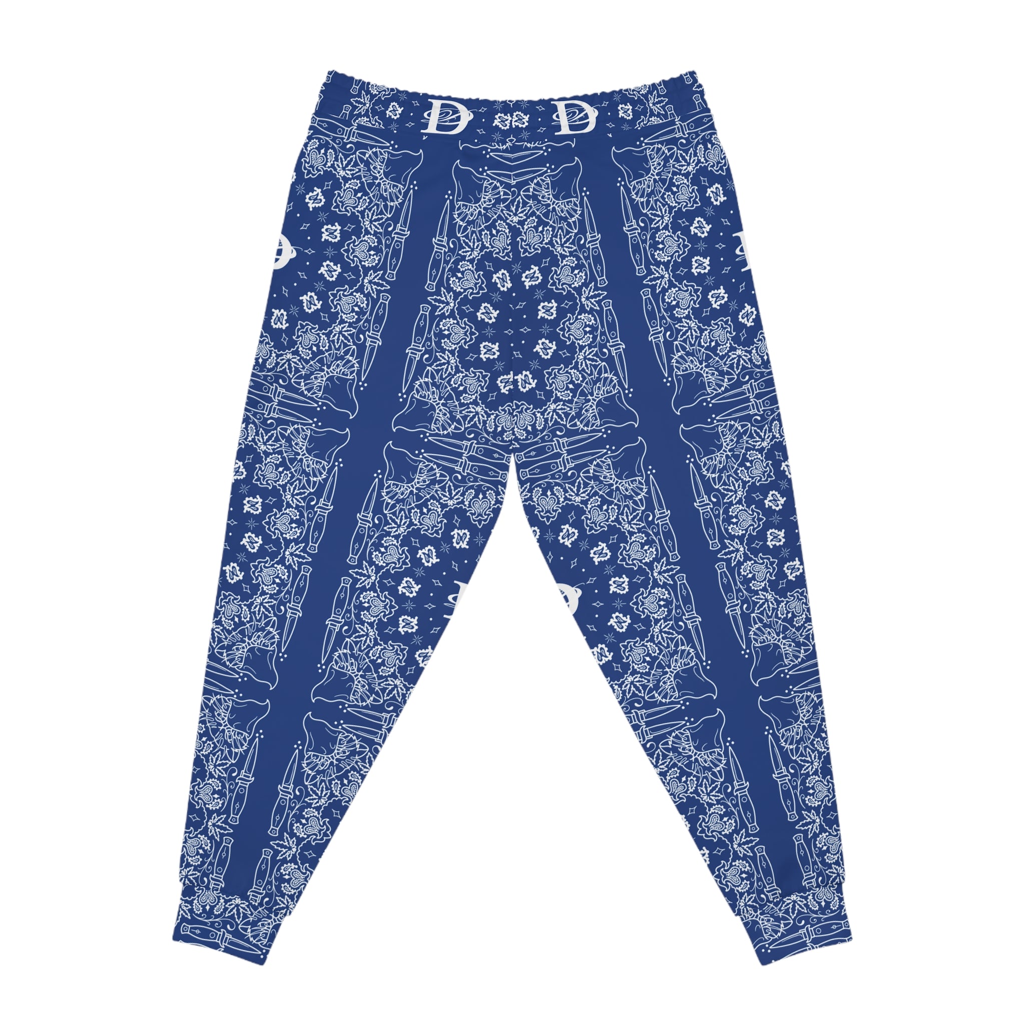 DD Custom Bandana Print Joggers AOP