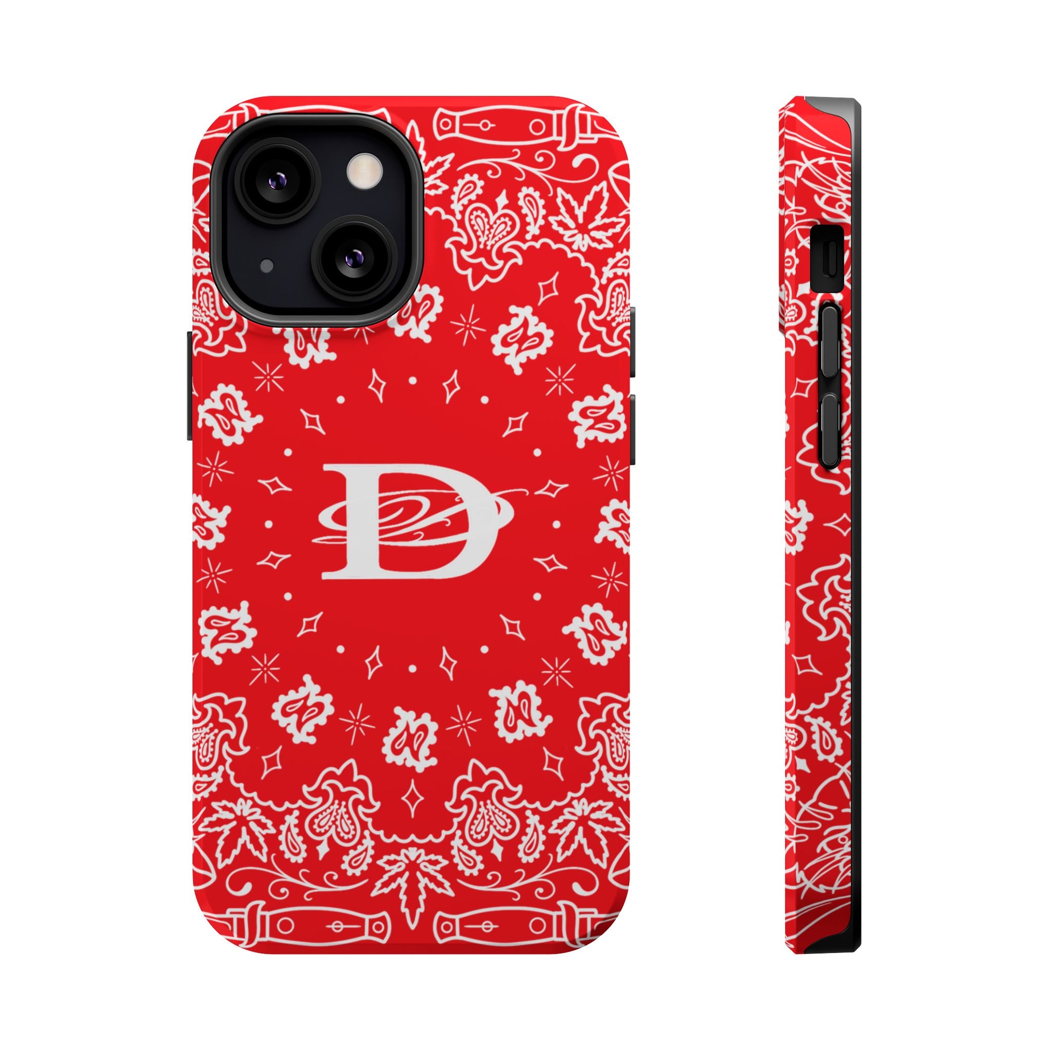 DD Custom Bandana Print Magnetic Case iPhone/Samsung