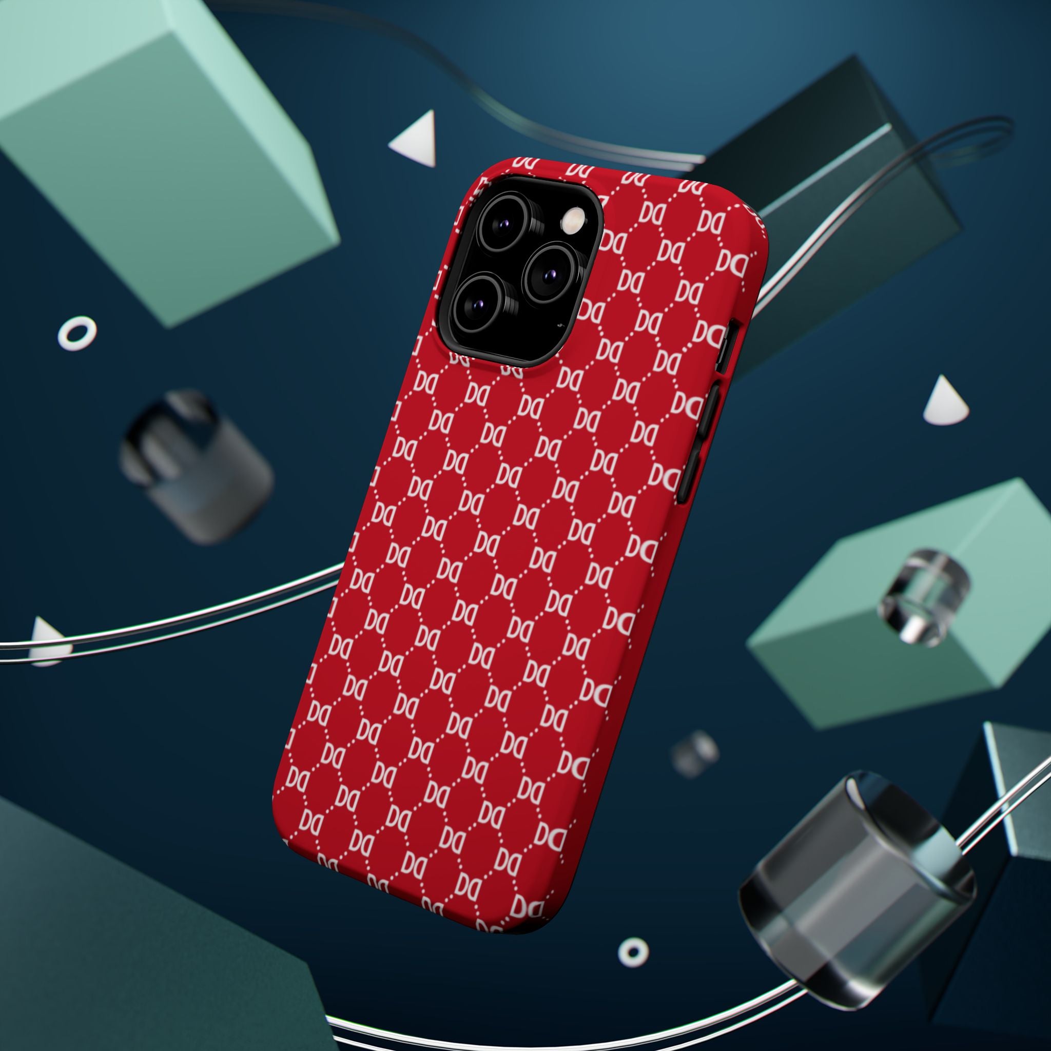 DD Monogram Pattern Magnetic Phone Case