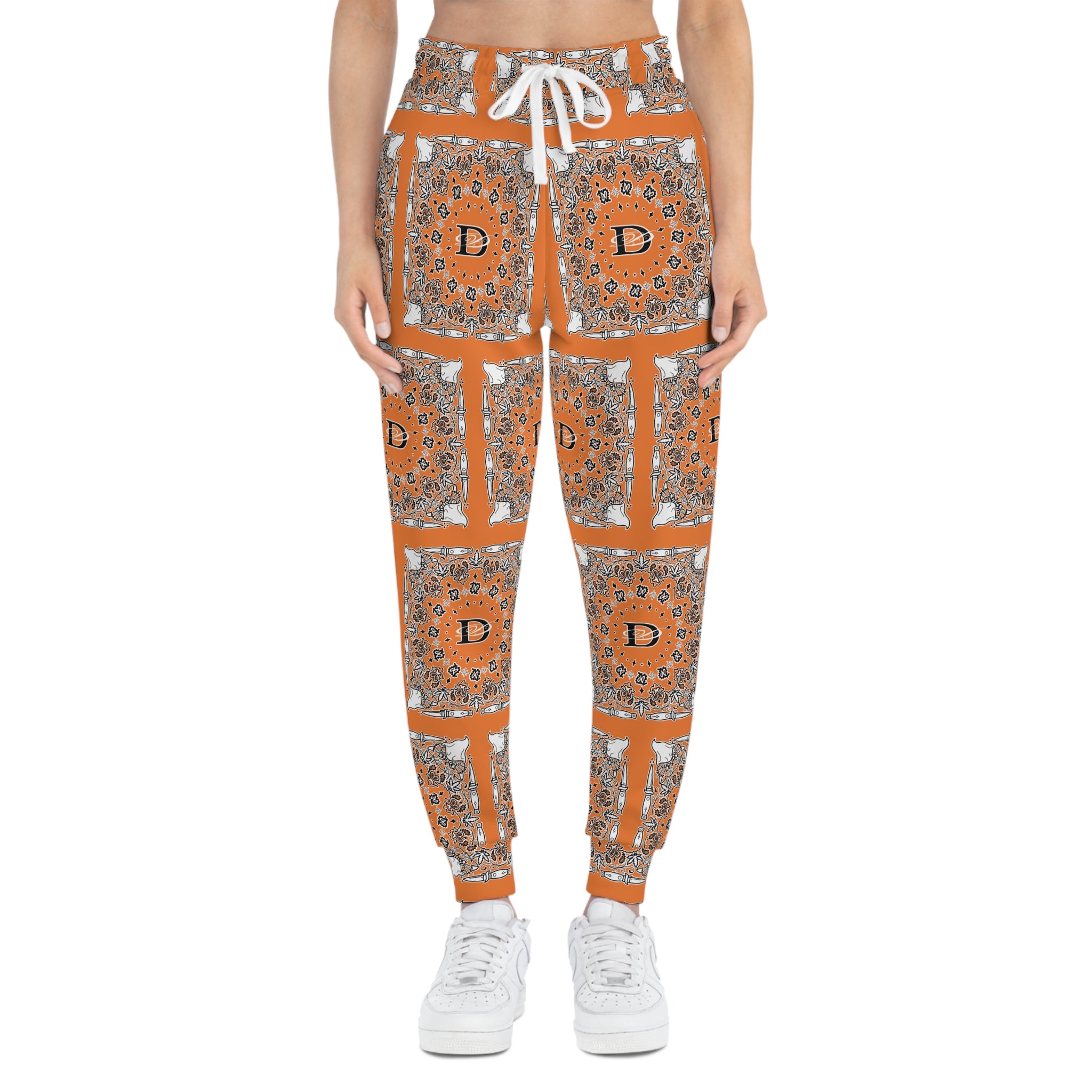 DD Custom Bandana Print Joggers AOP