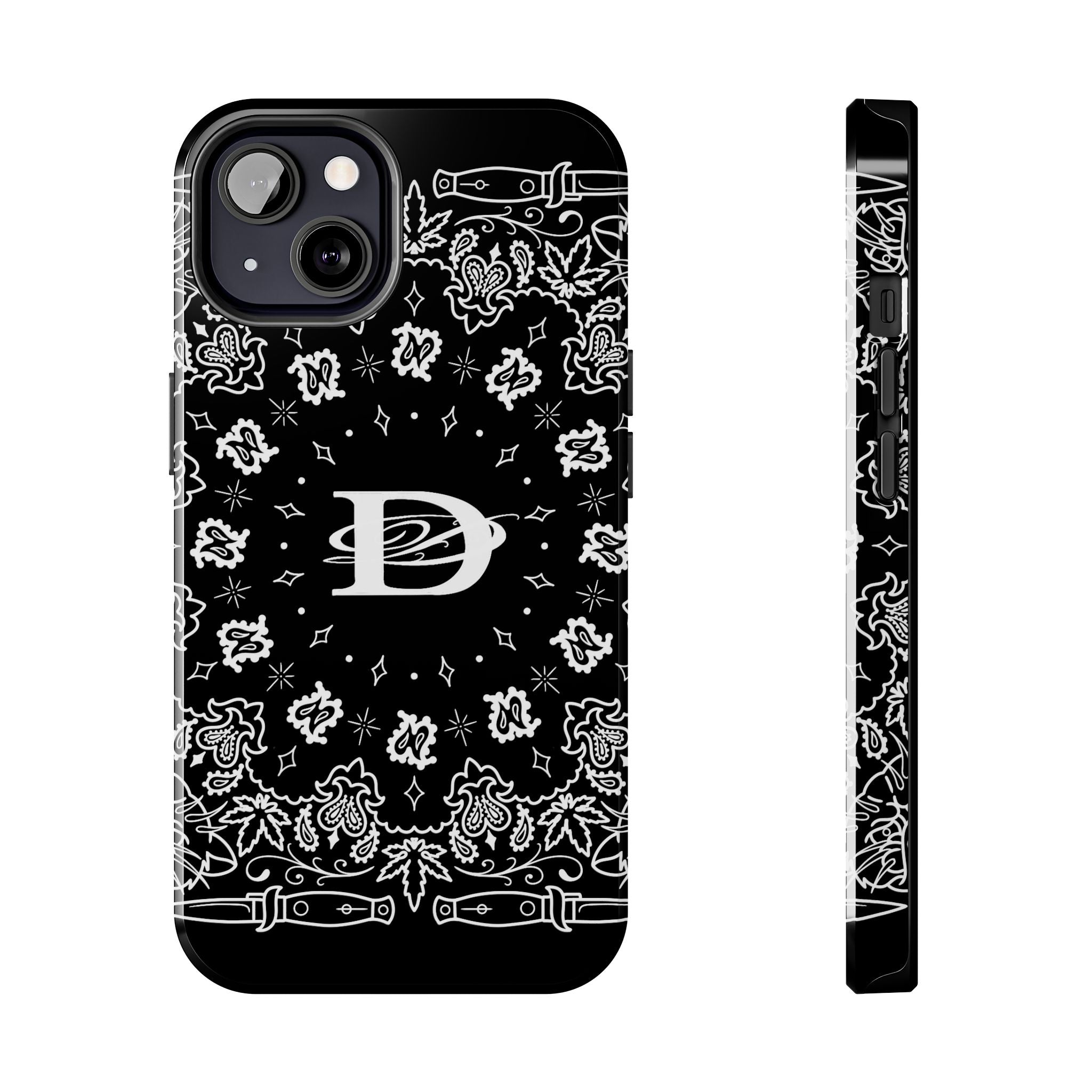 DD Custom Bandana Print Phone Case
