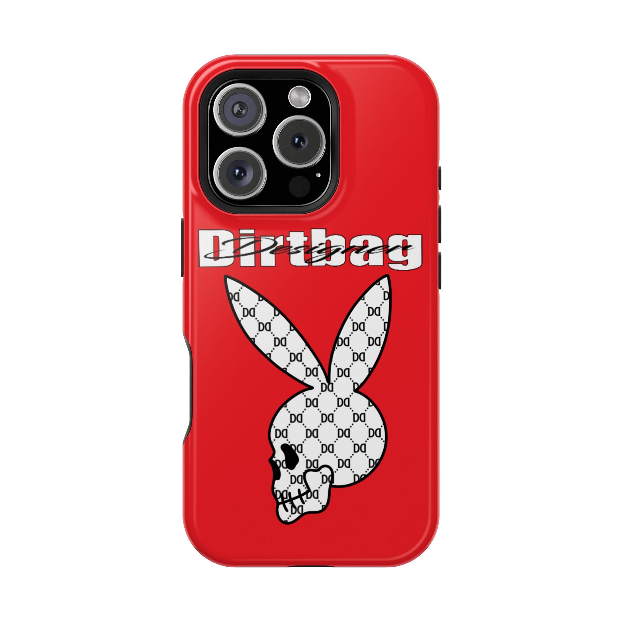 DD Monogram Bunny Skull Magnetic Phone Case