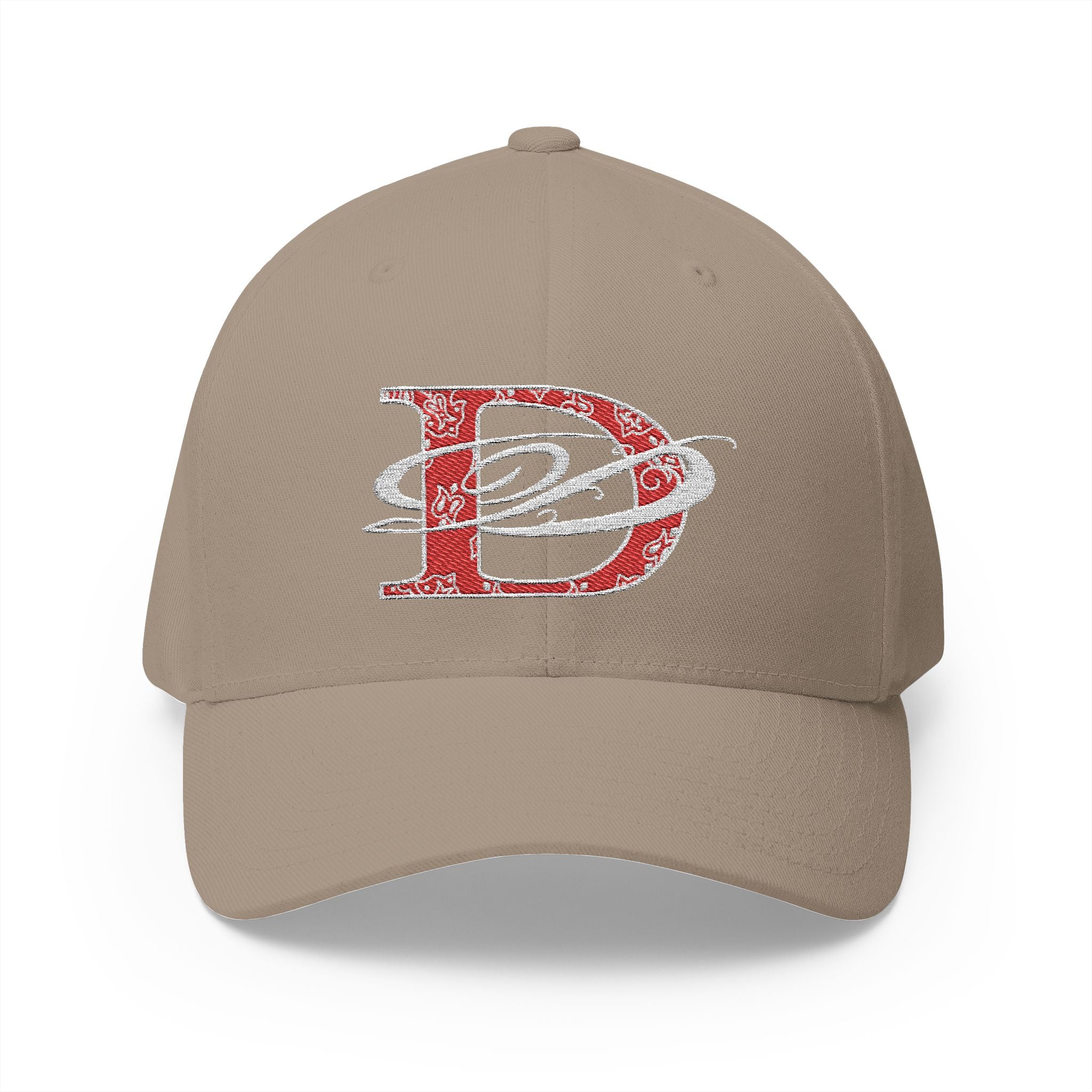 DD Bandana Logo Embroidered Closed Back Stretch Fit Cap