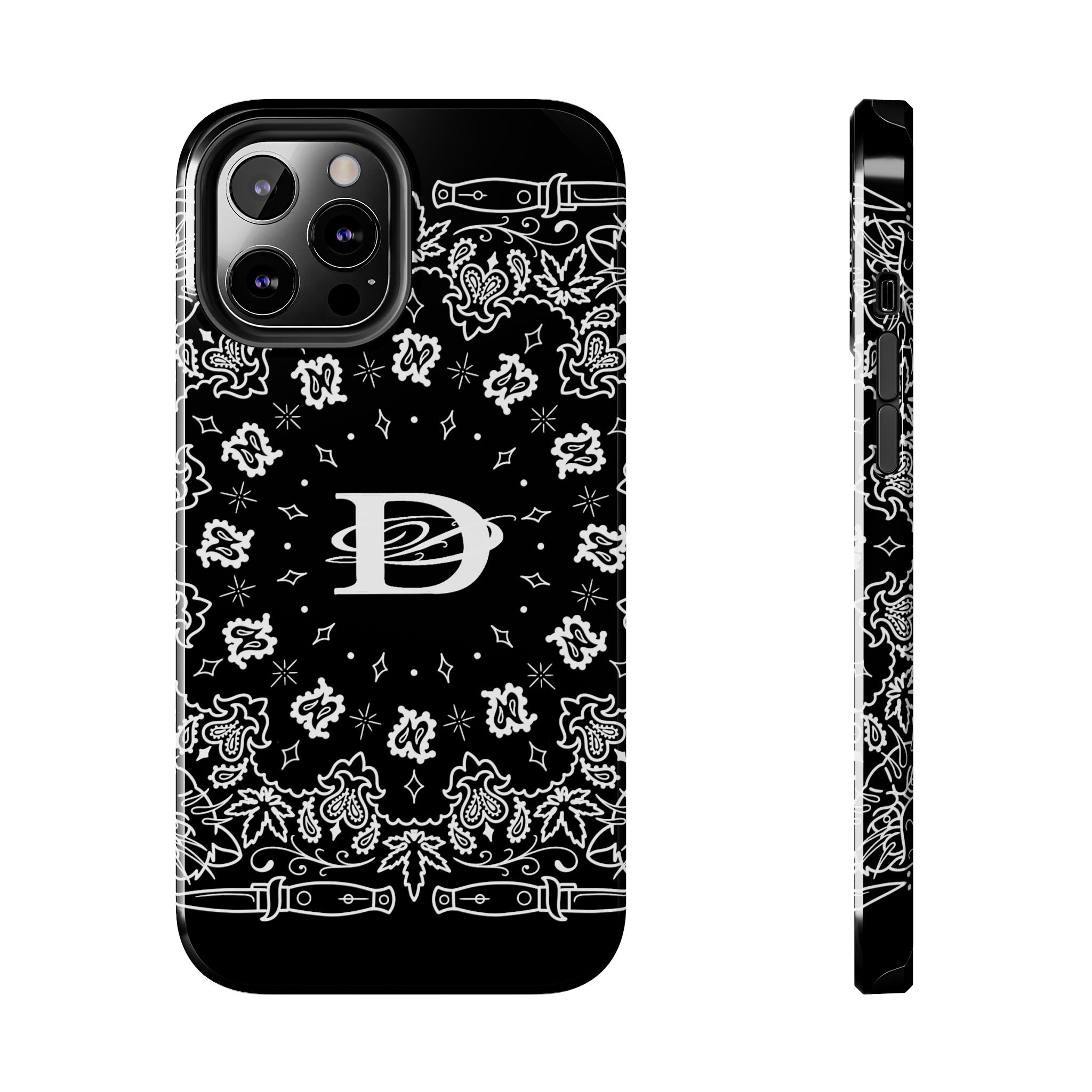 DD Custom Bandana Print Phone Case
