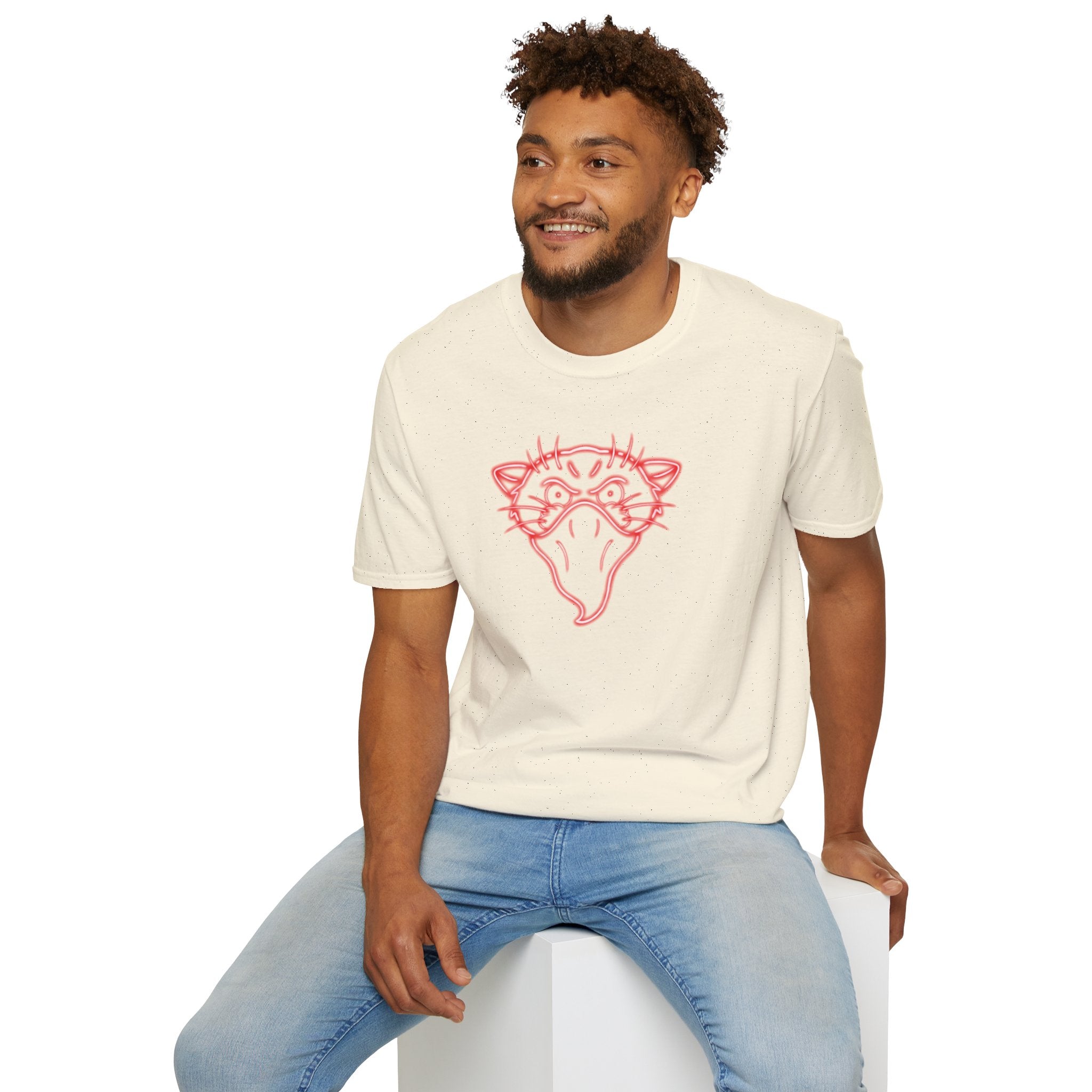 Neon Bandito Panther Softstyle Unisex T-Shirt