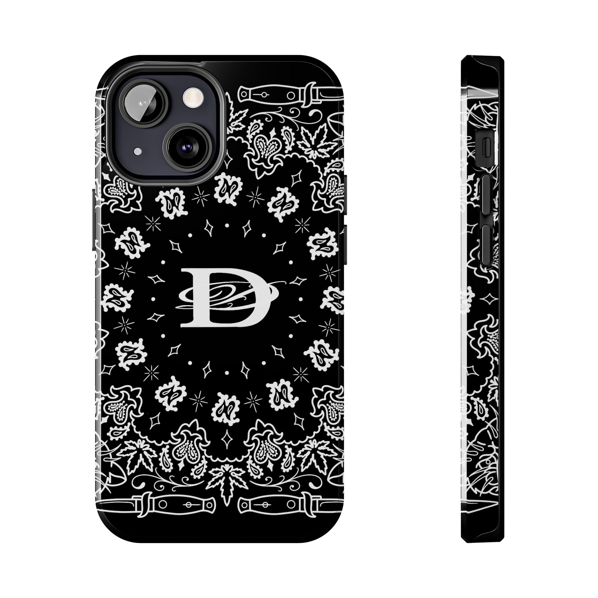 DD Custom Bandana Print Phone Case