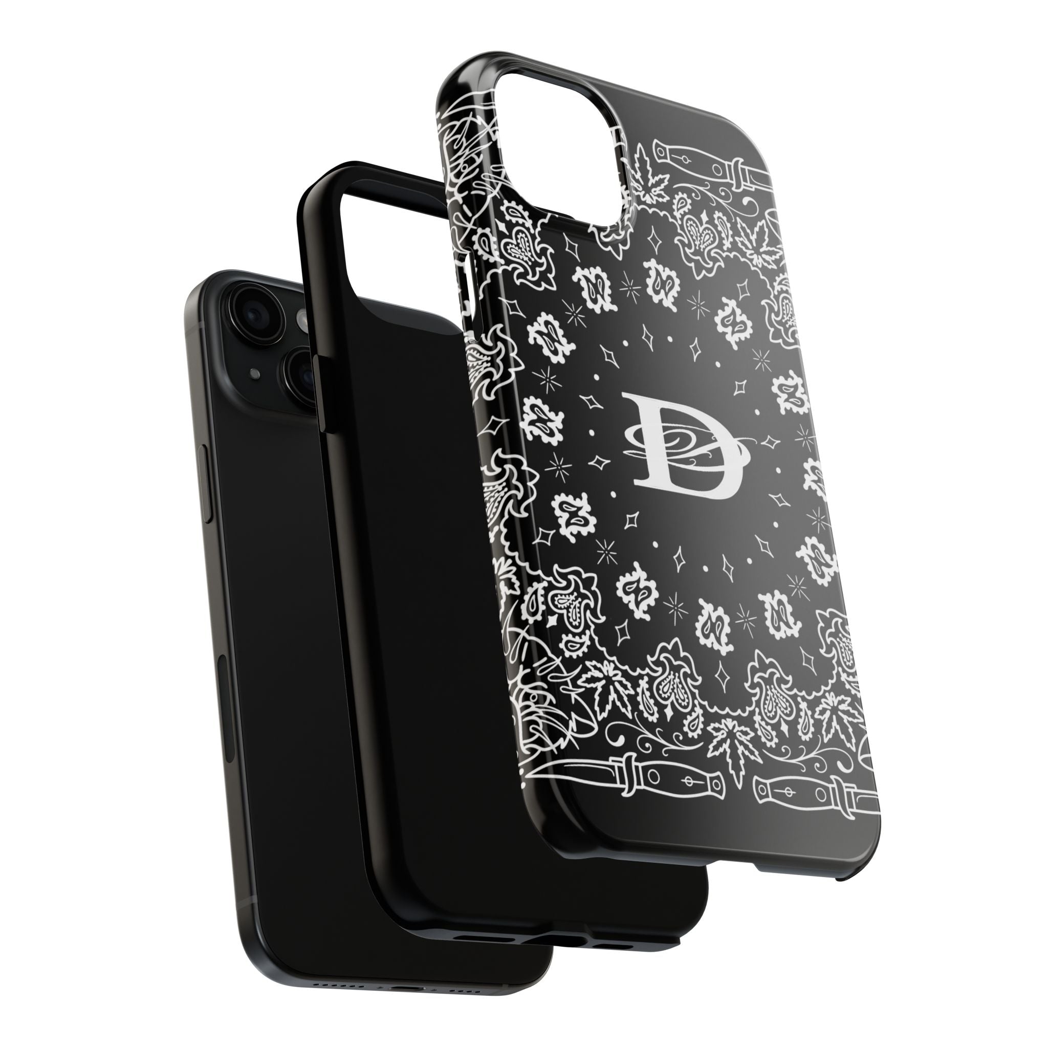 DD Custom Bandana Print Phone Case