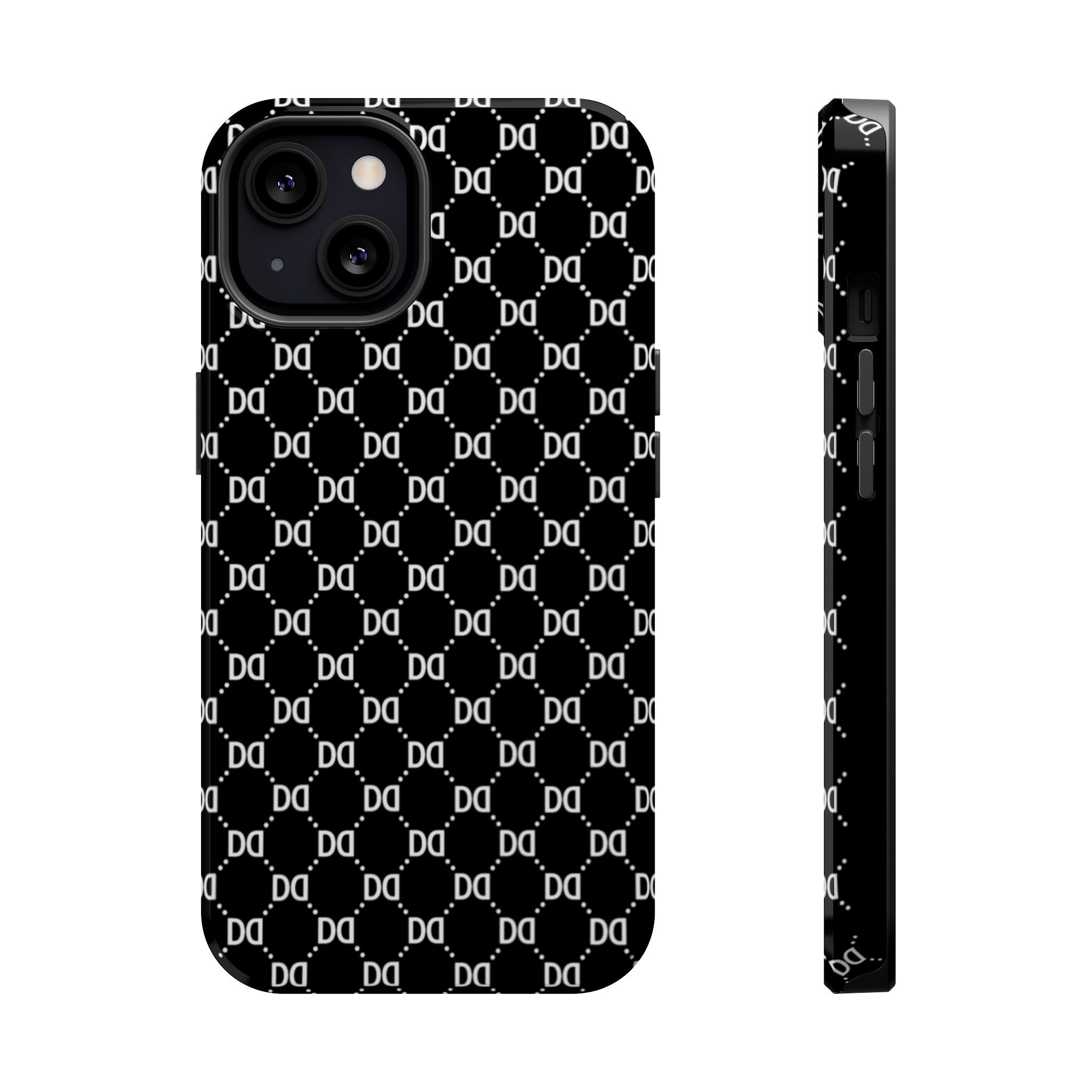 DD Monogram Pattern Magnetic Phone Case