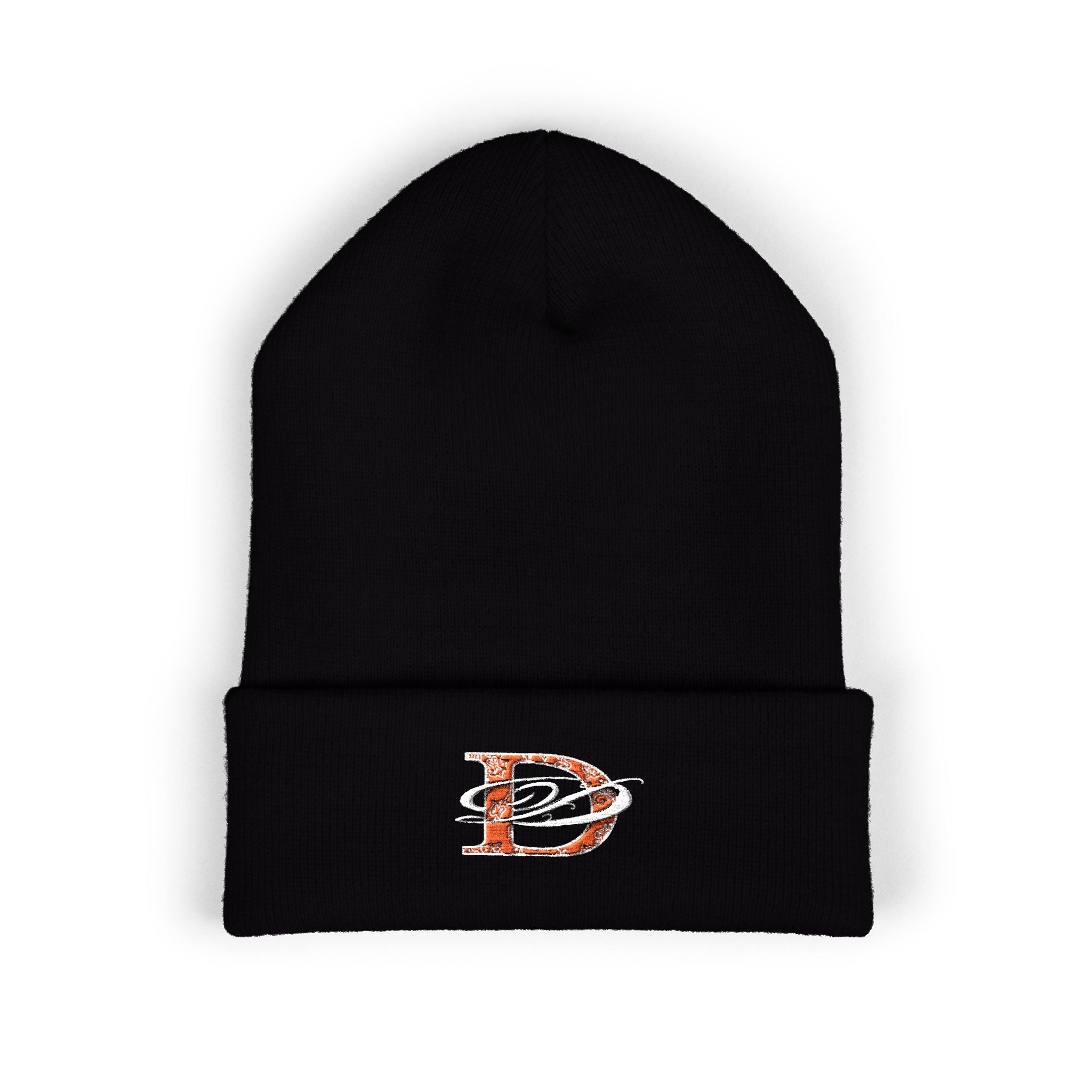 DD Bandana Logo Embroidered Cuffed Beanie