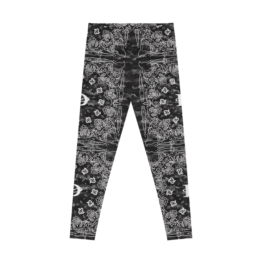 DD Custom Bandana Print W/ Urban Digital Hexagon Camo Leggings AOP