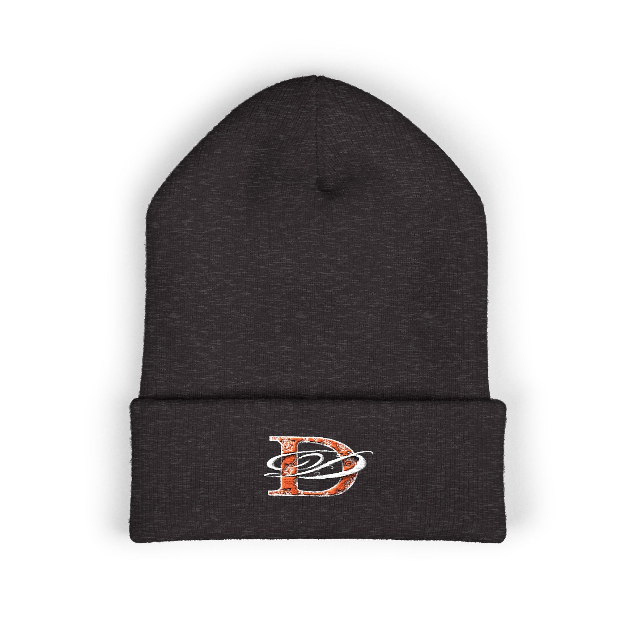 DD Bandana Logo Embroidered Cuffed Beanie