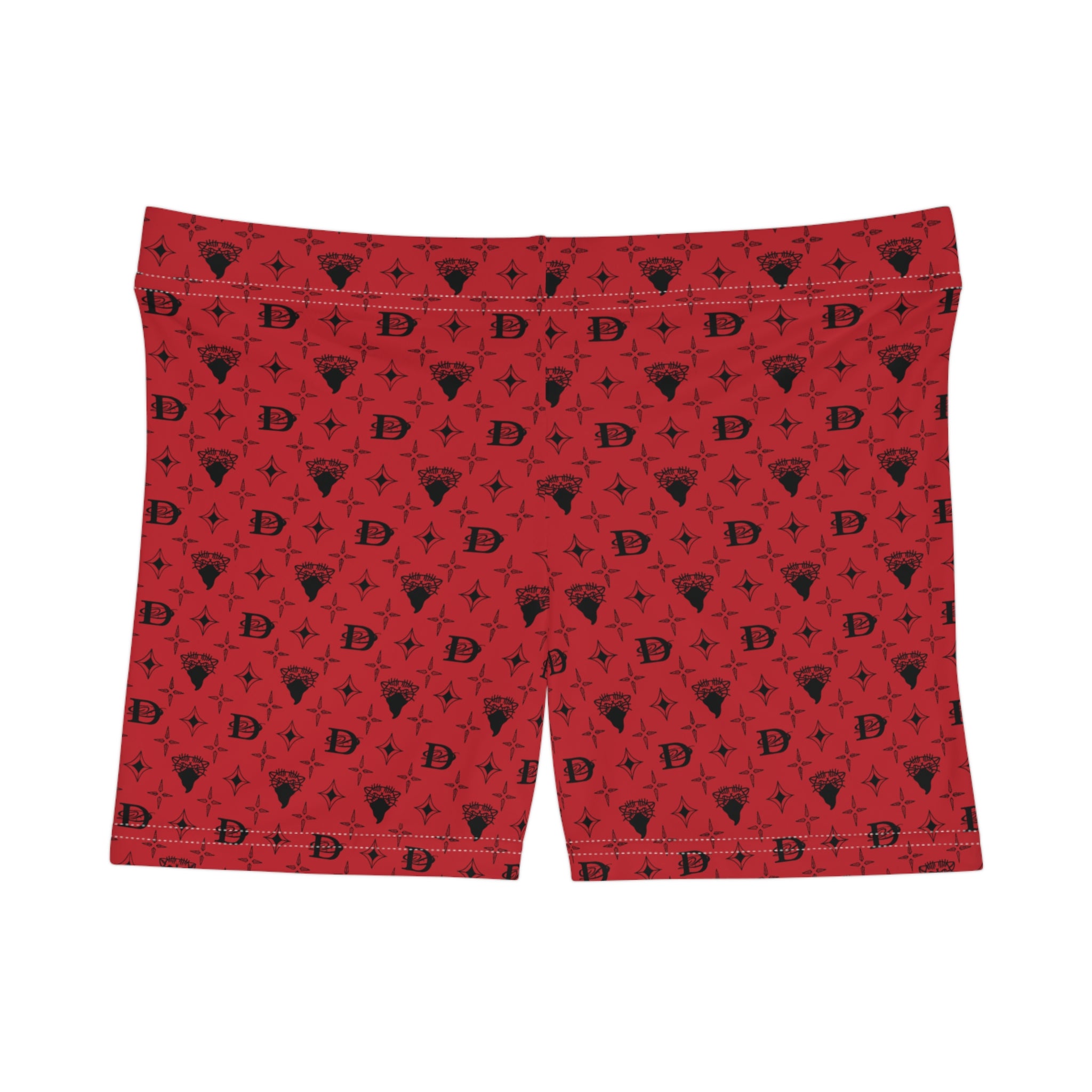 Bandito Panther Custom Monogram Print Women's Shorts AOP