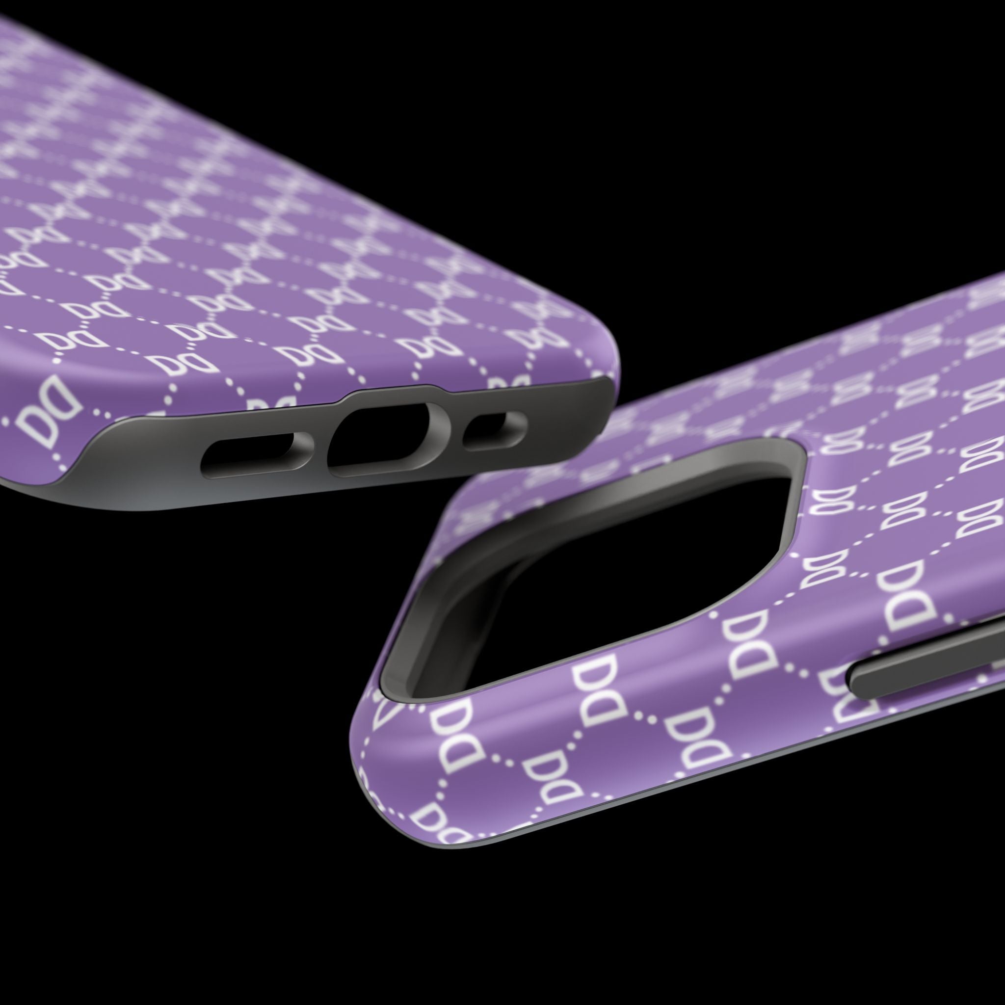 DD Monogram Pattern Magnetic Phone Case