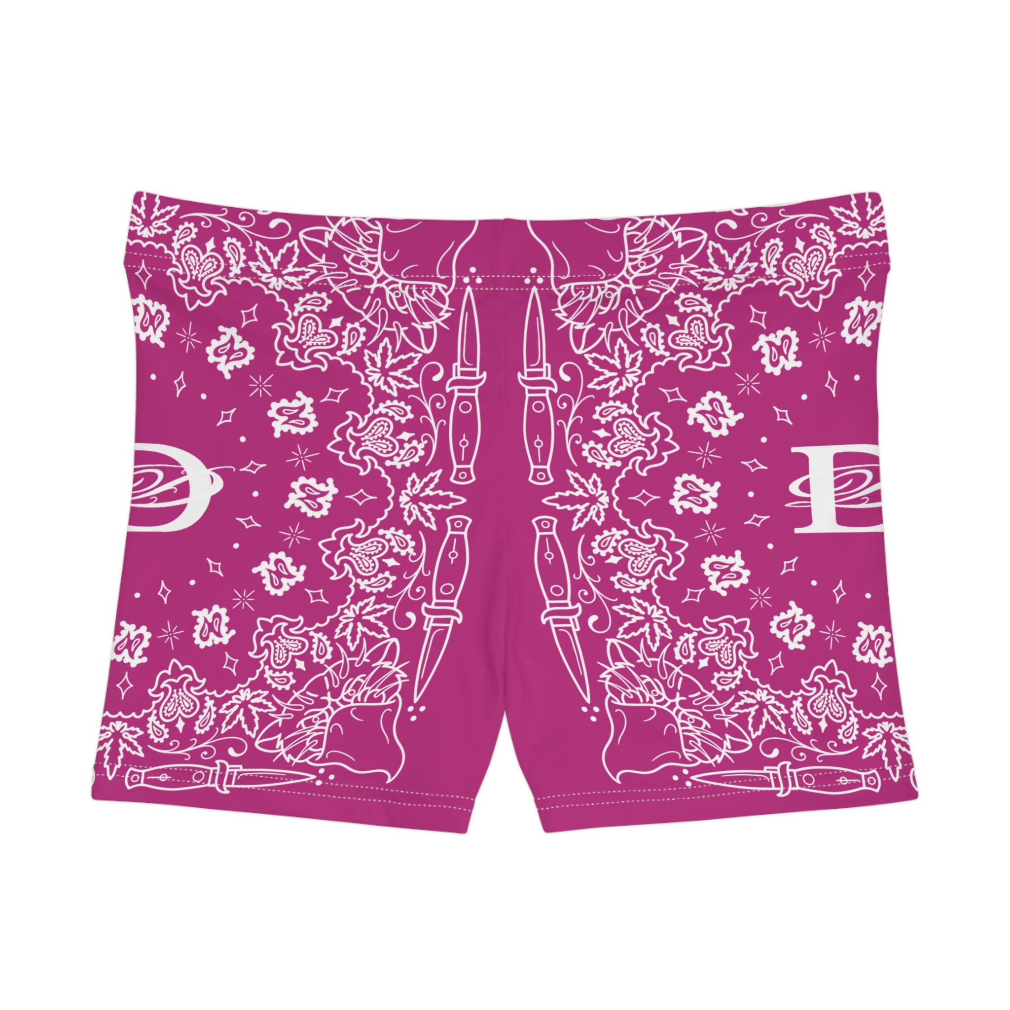 DD Custom Bandana Print Women's Shorts AOP