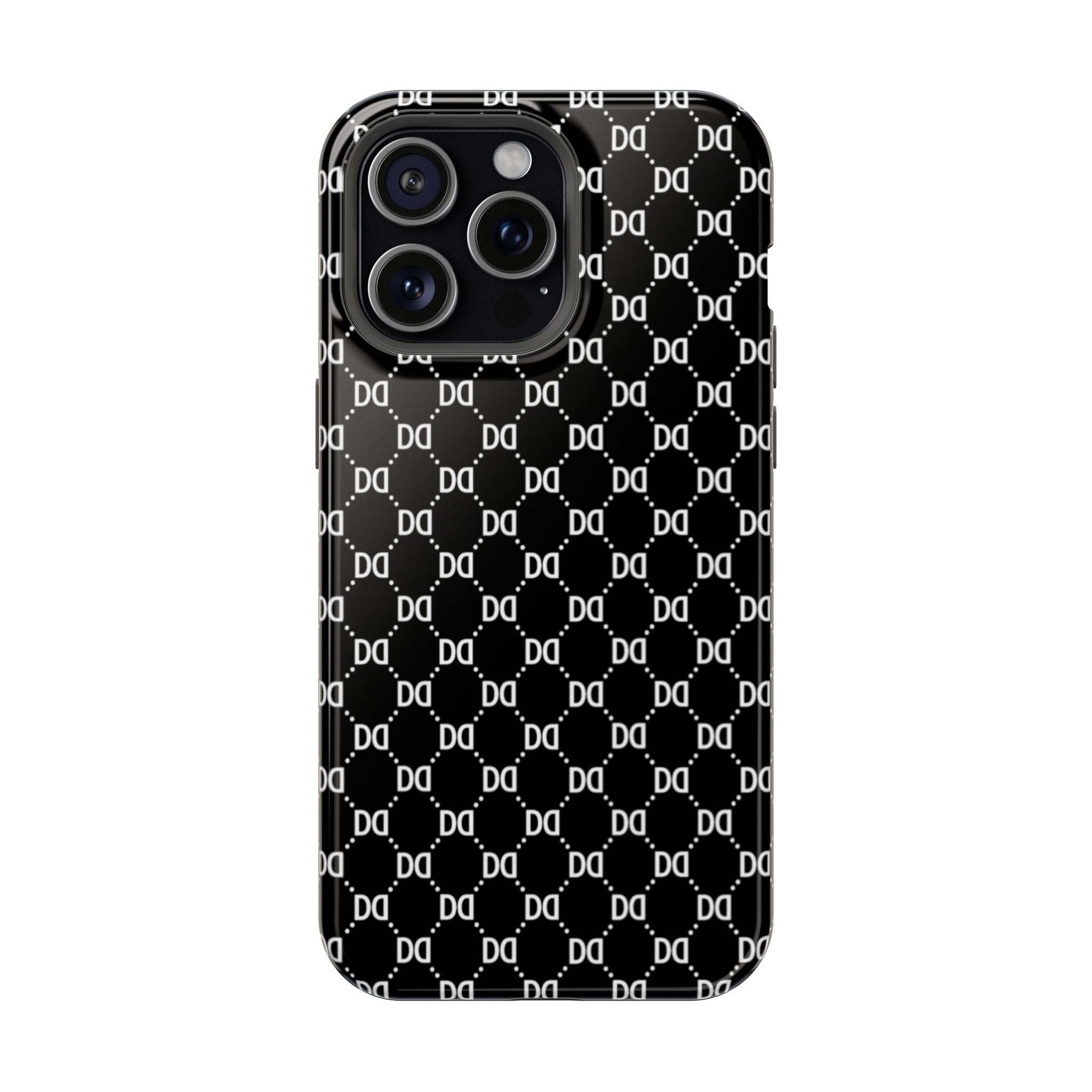DD Monogram Pattern Magnetic Phone Case