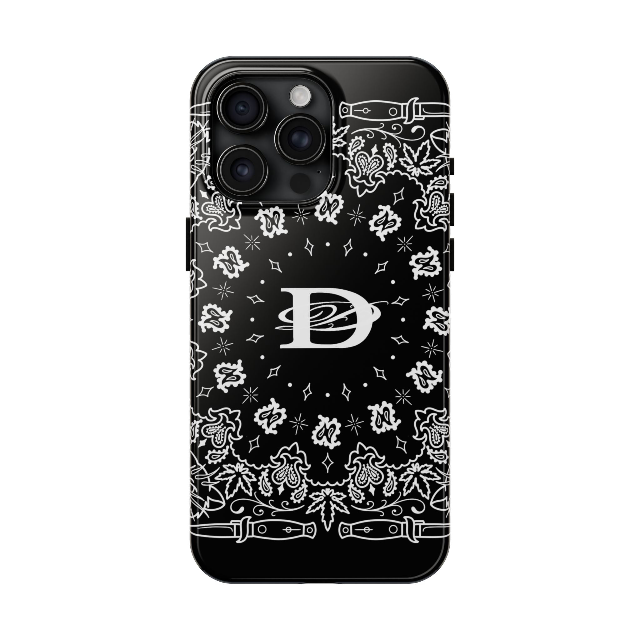 DD Custom Bandana Print Phone Case