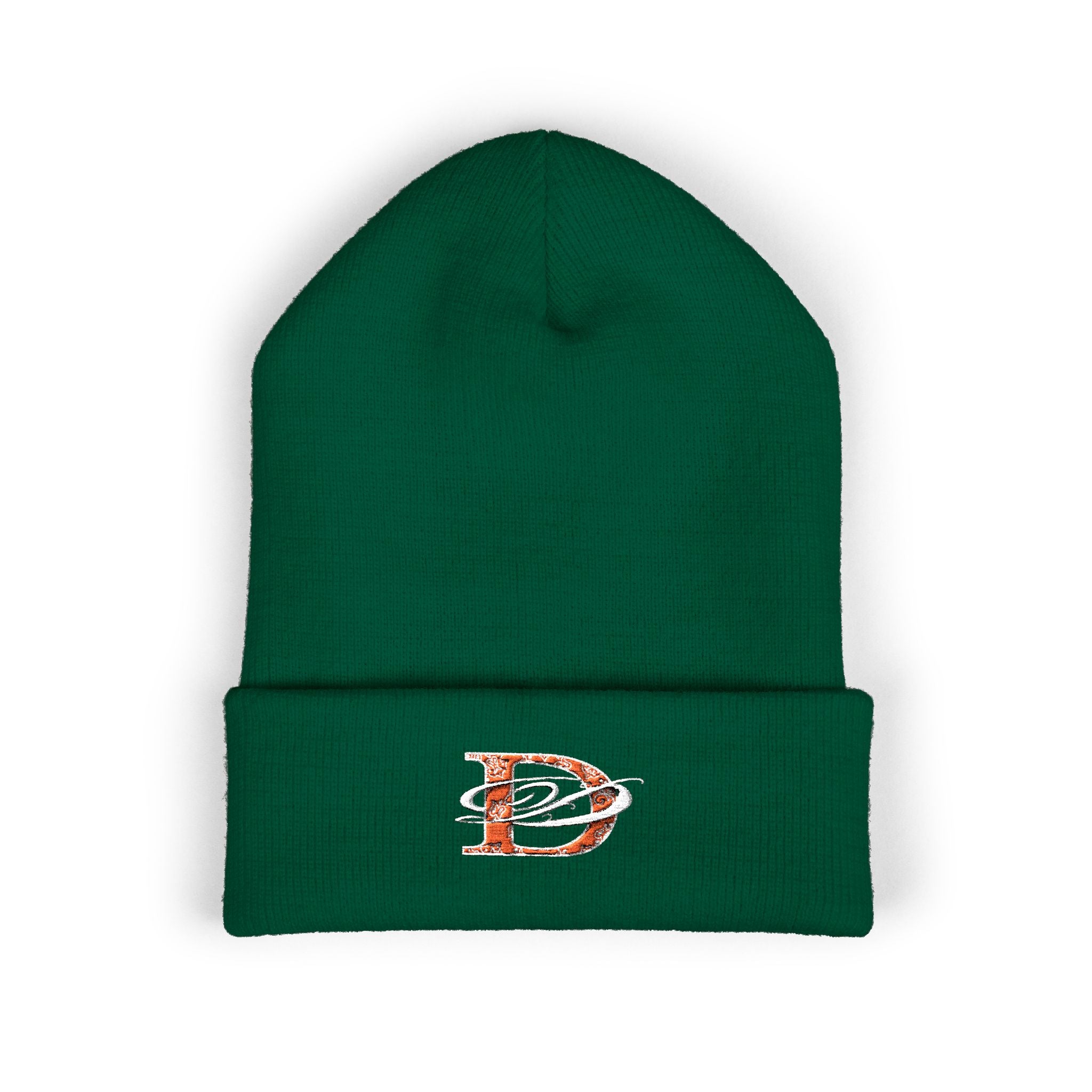 DD Bandana Logo Embroidered Cuffed Beanie