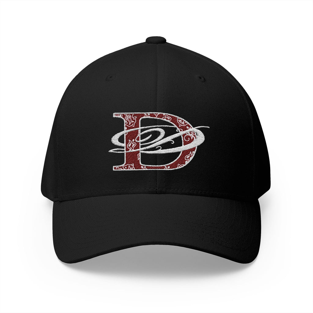 DD Bandana Logo Embroidered Closed Back Stretch Fit Cap