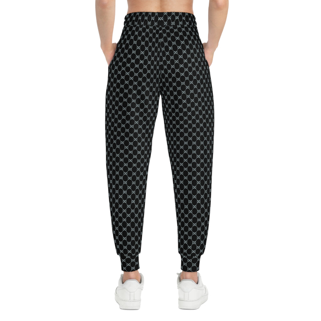 DD Custom Monogram Print Unisex Joggers AOP