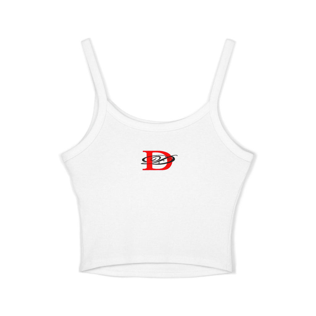 Broken Dirtbag Box Logo Graphic Spaghetti Strap Tank Top