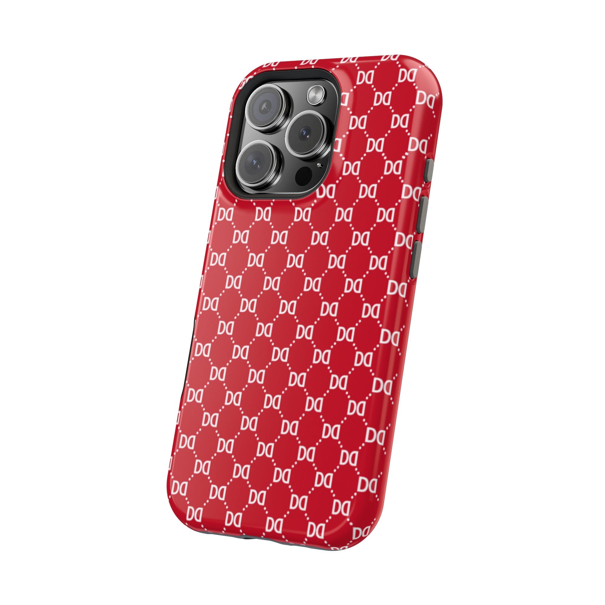 DD Monogram Pattern Magnetic Phone Case