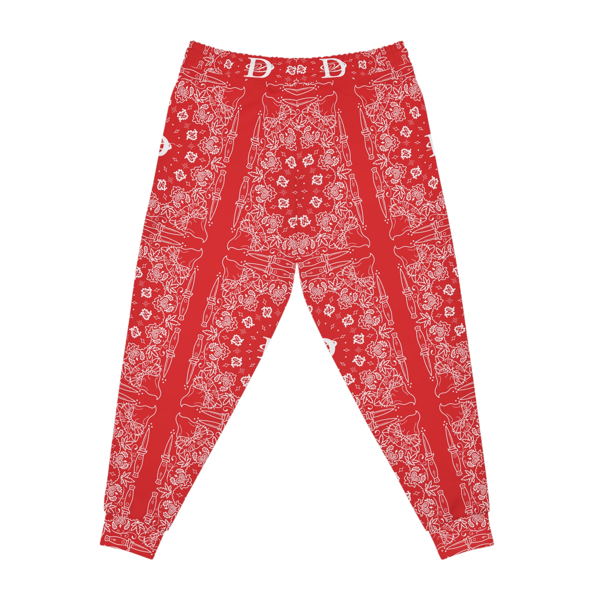 DD Custom Bandana Print Joggers AOP