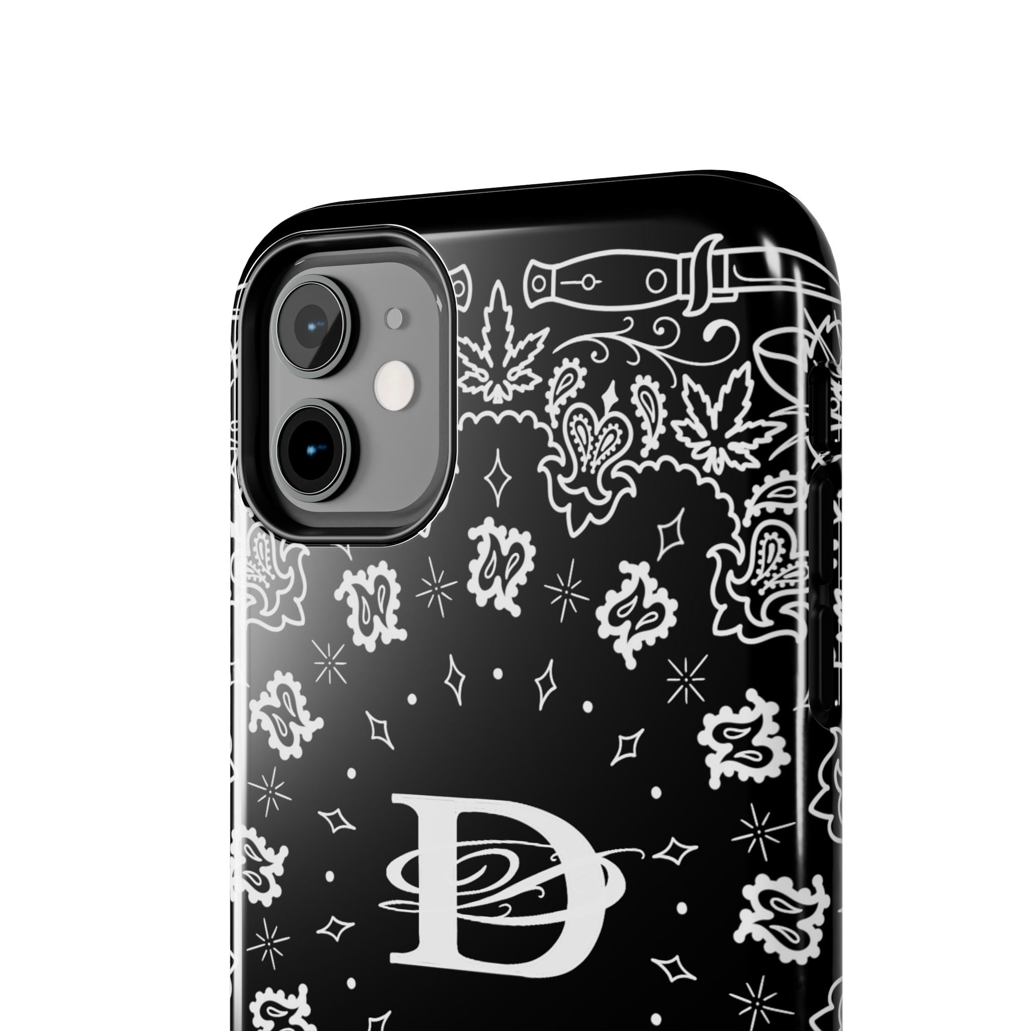 DD Custom Bandana Print Phone Case