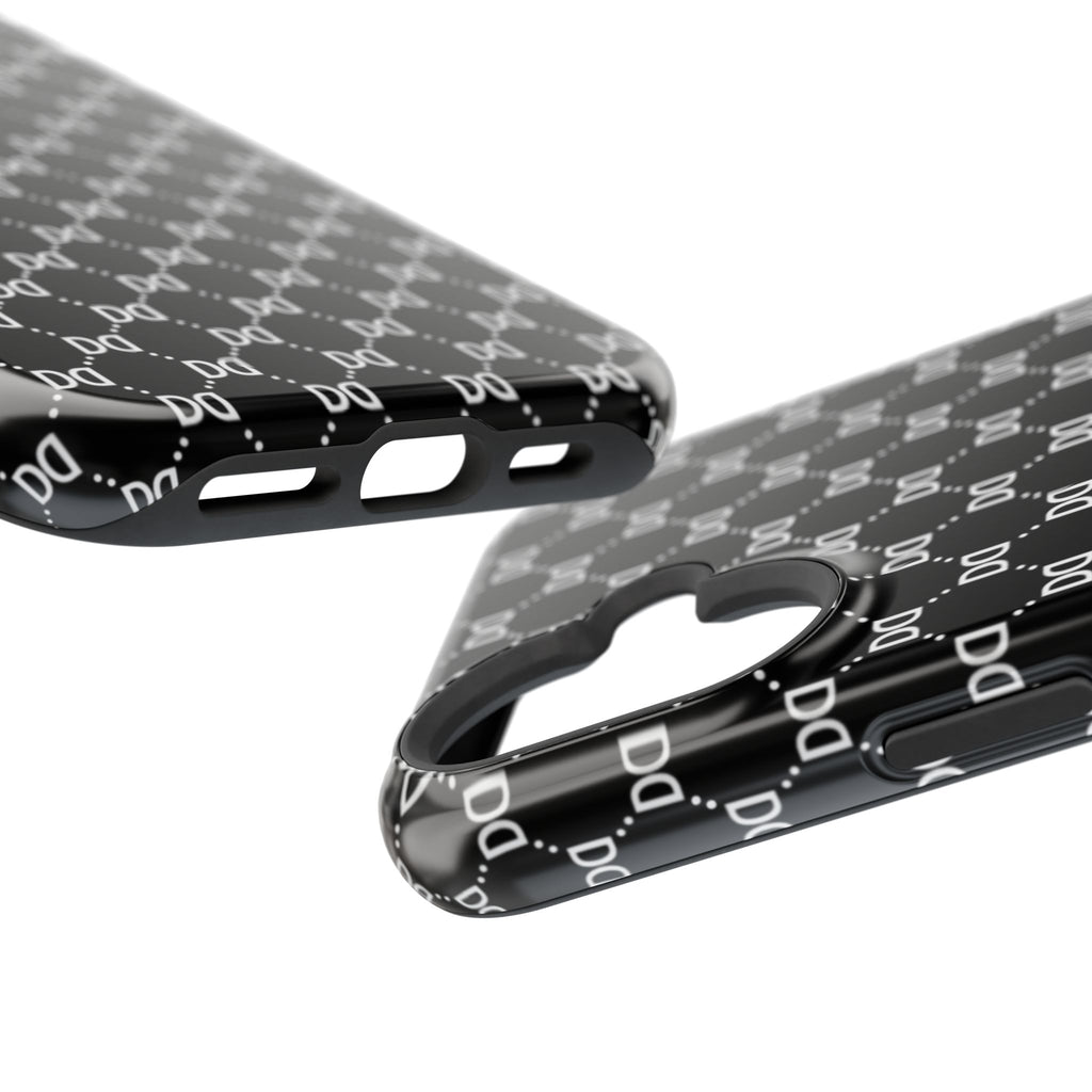 DD Monogram Pattern Magnetic Phone Case