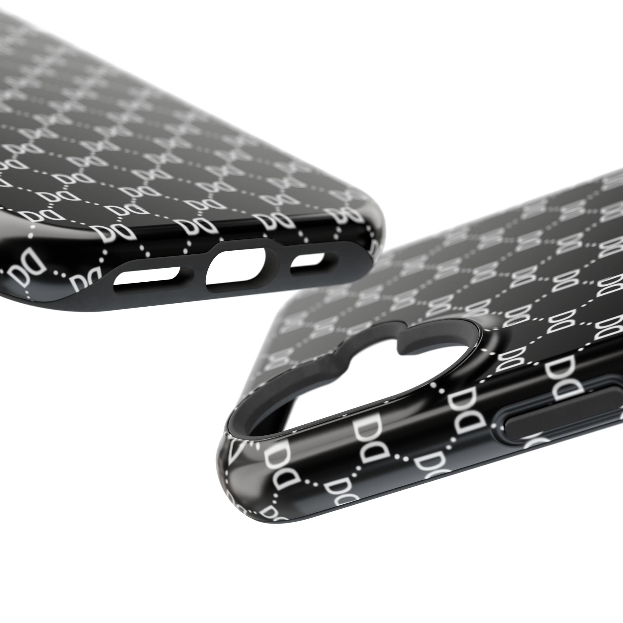 DD Monogram Pattern Magnetic Phone Case