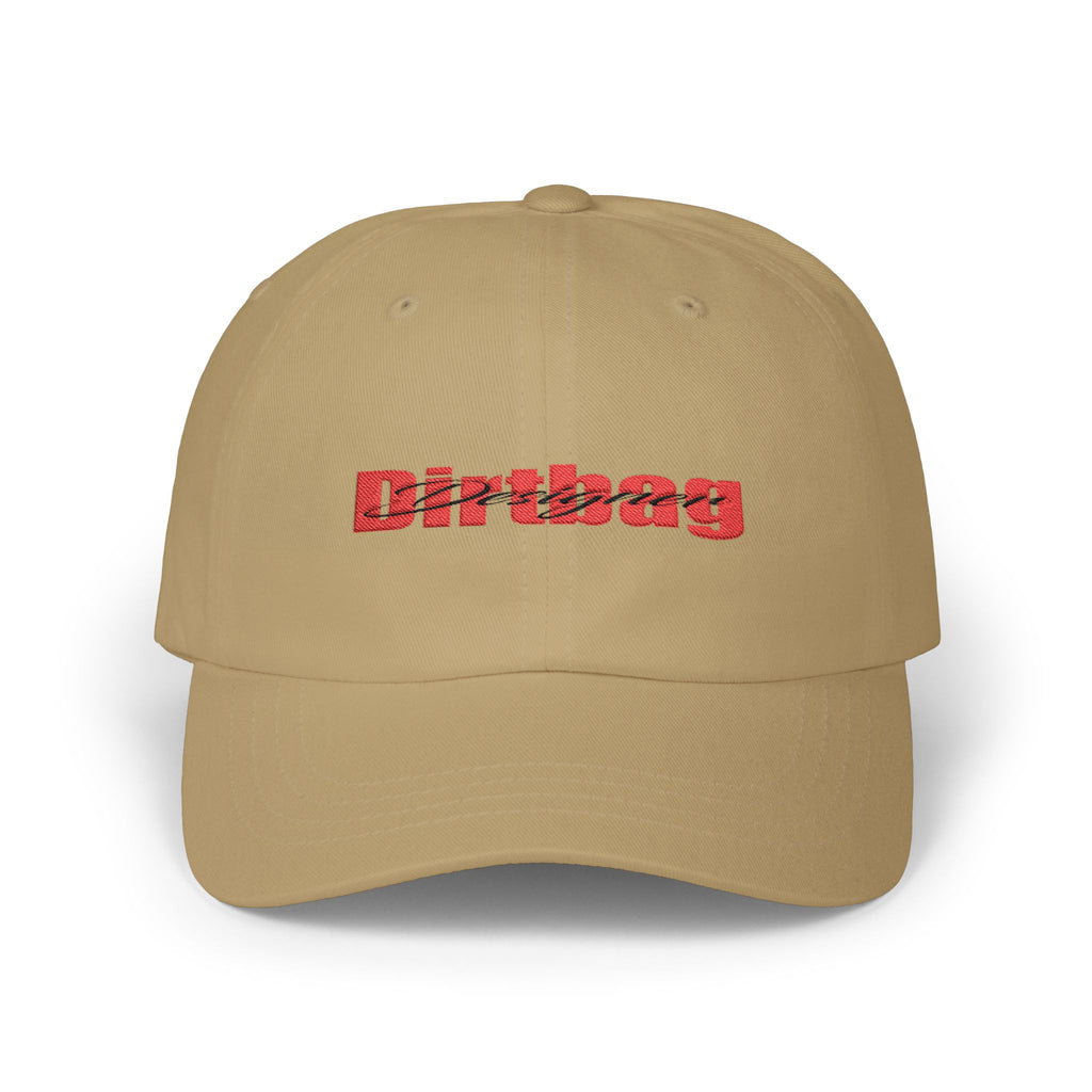 Designer Dirtbag Logo Embroidered Dad Hat