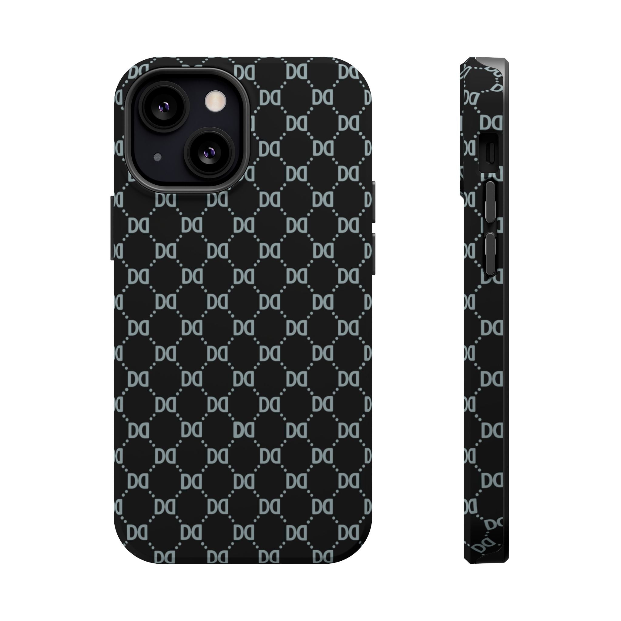 DD Monogram Pattern Magnetic Phone Case