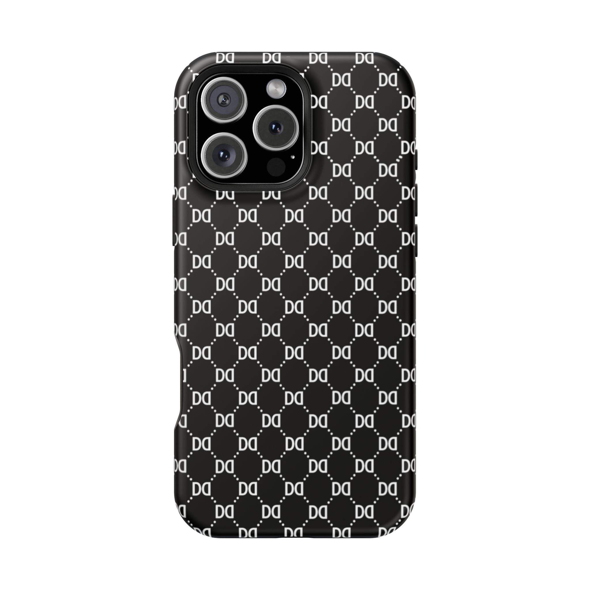 DD Monogram Pattern Magnetic Phone Case