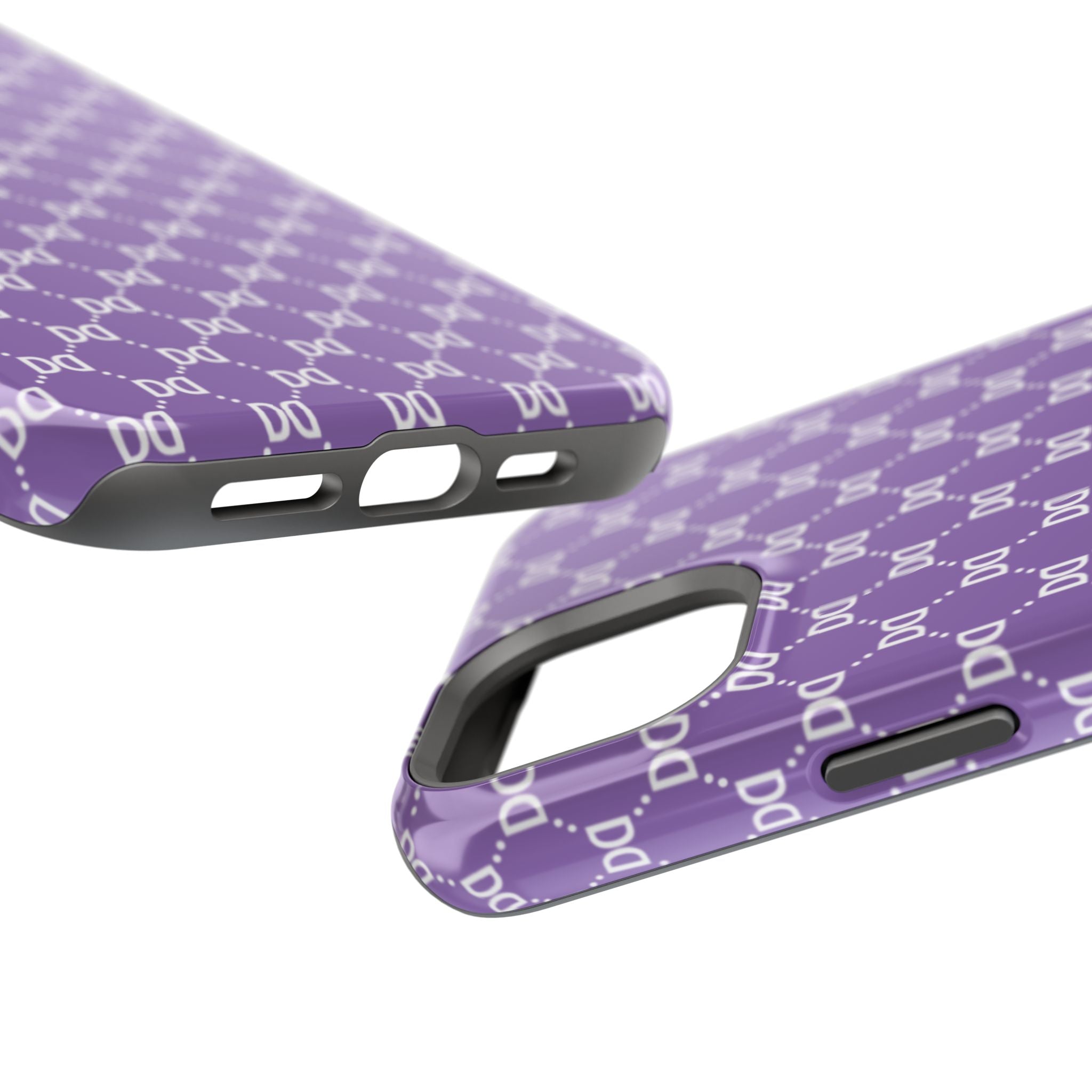 DD Monogram Pattern Magnetic Phone Case