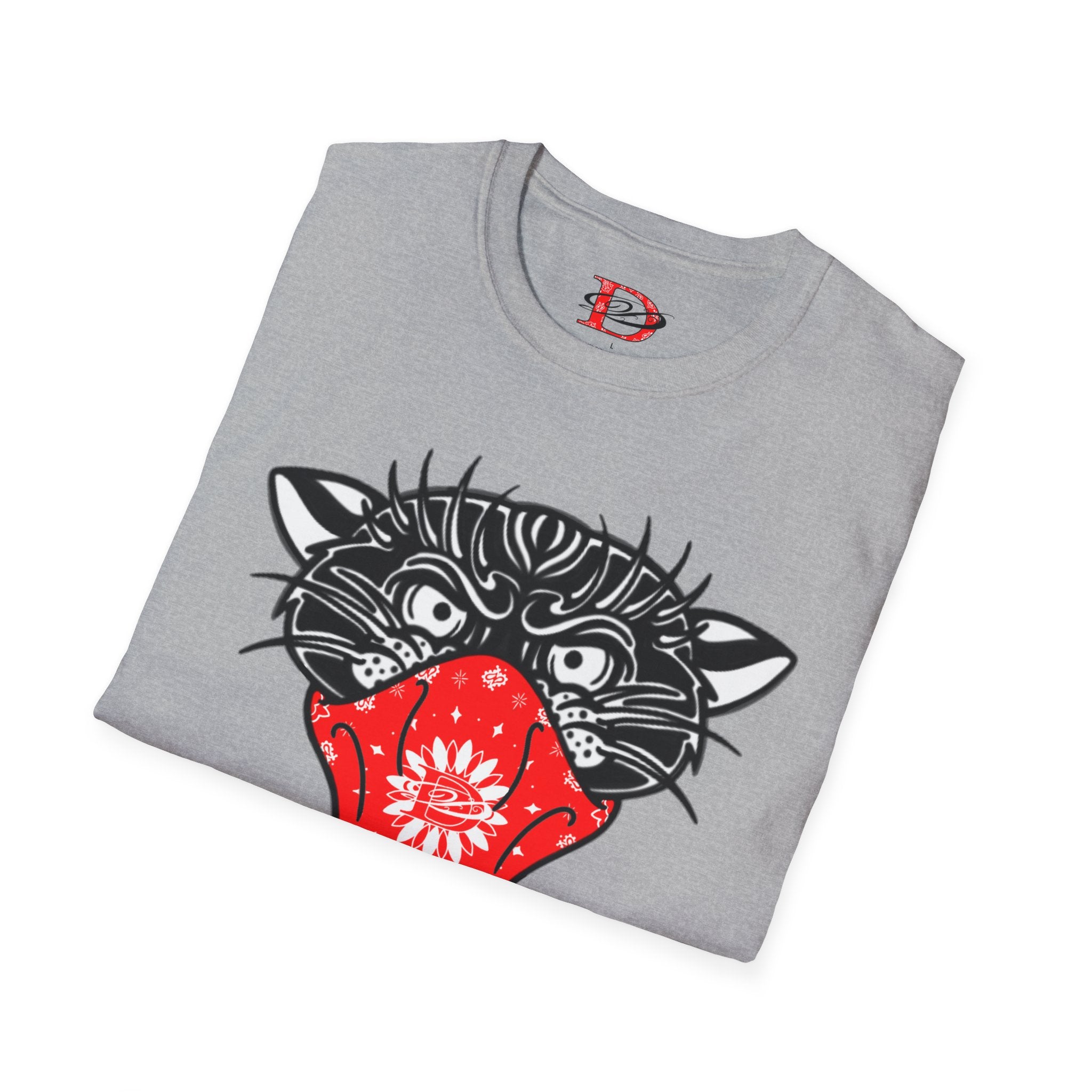 DD Bandito Panther | Softstyle T-Shirt, Unisex, Streetwear, Urban Fashion, Tattoo, Designer
