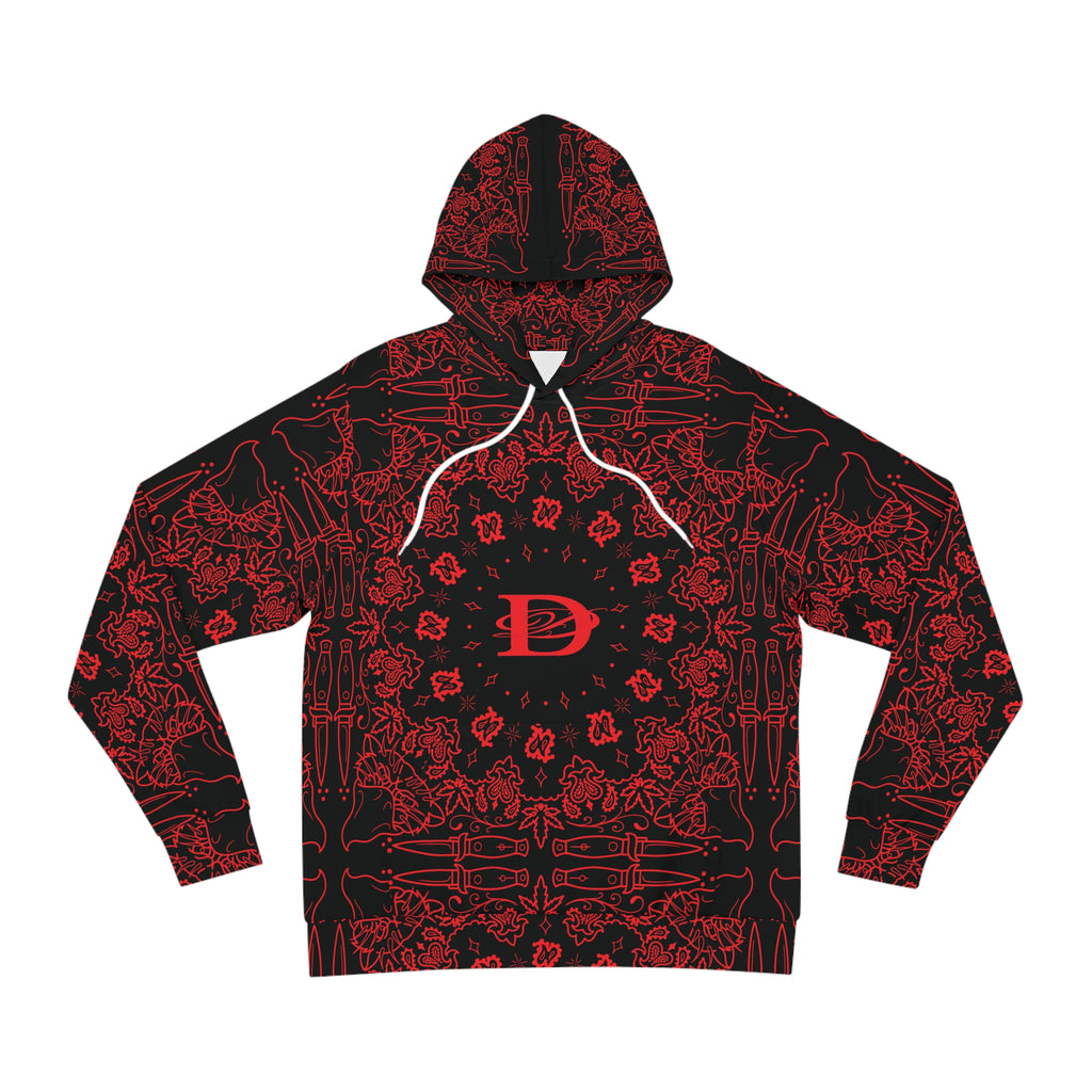 DD Custom Bandana Print Unisex Hoodie AOP