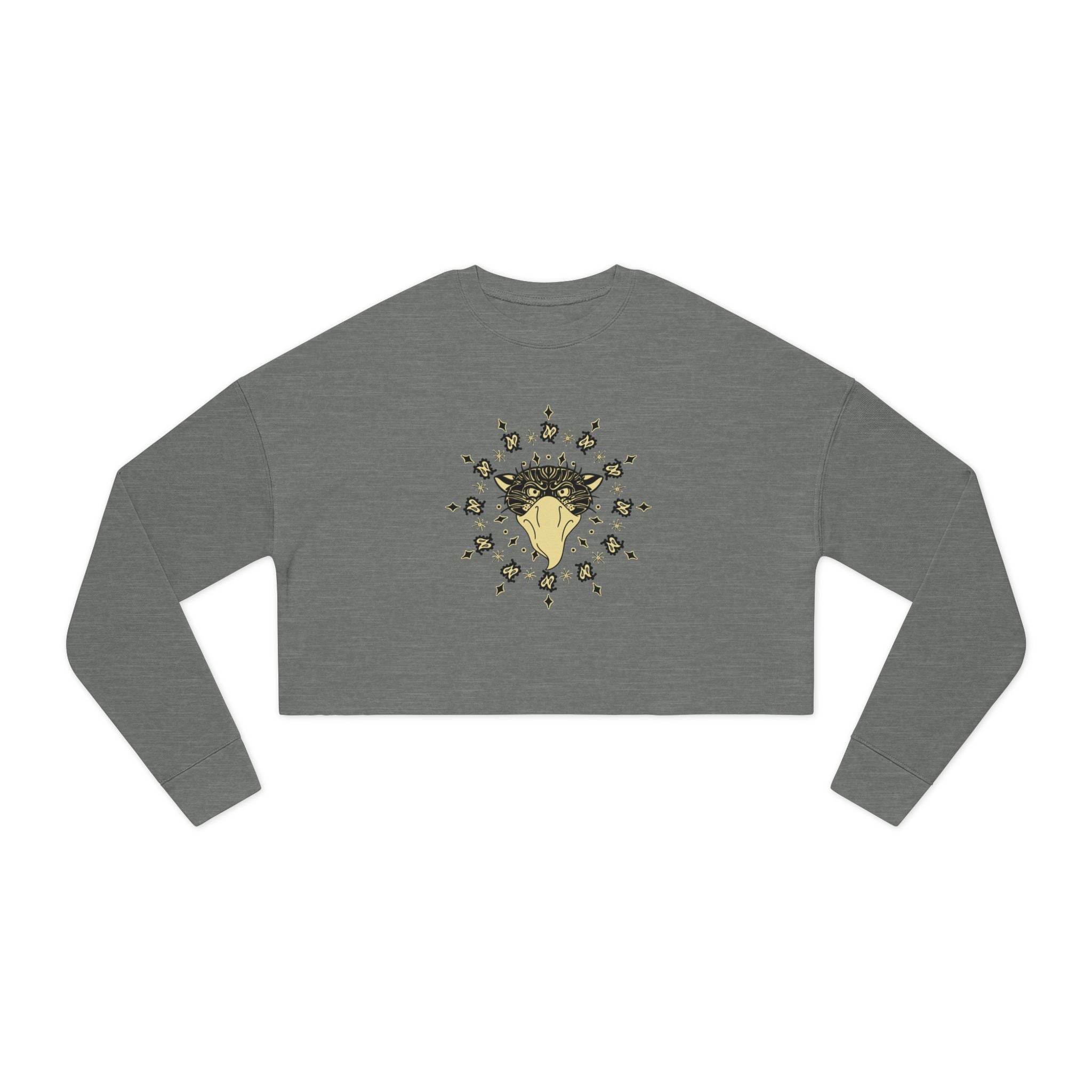 Bandito Panther w/ Paisley Cropped Sweatshirt