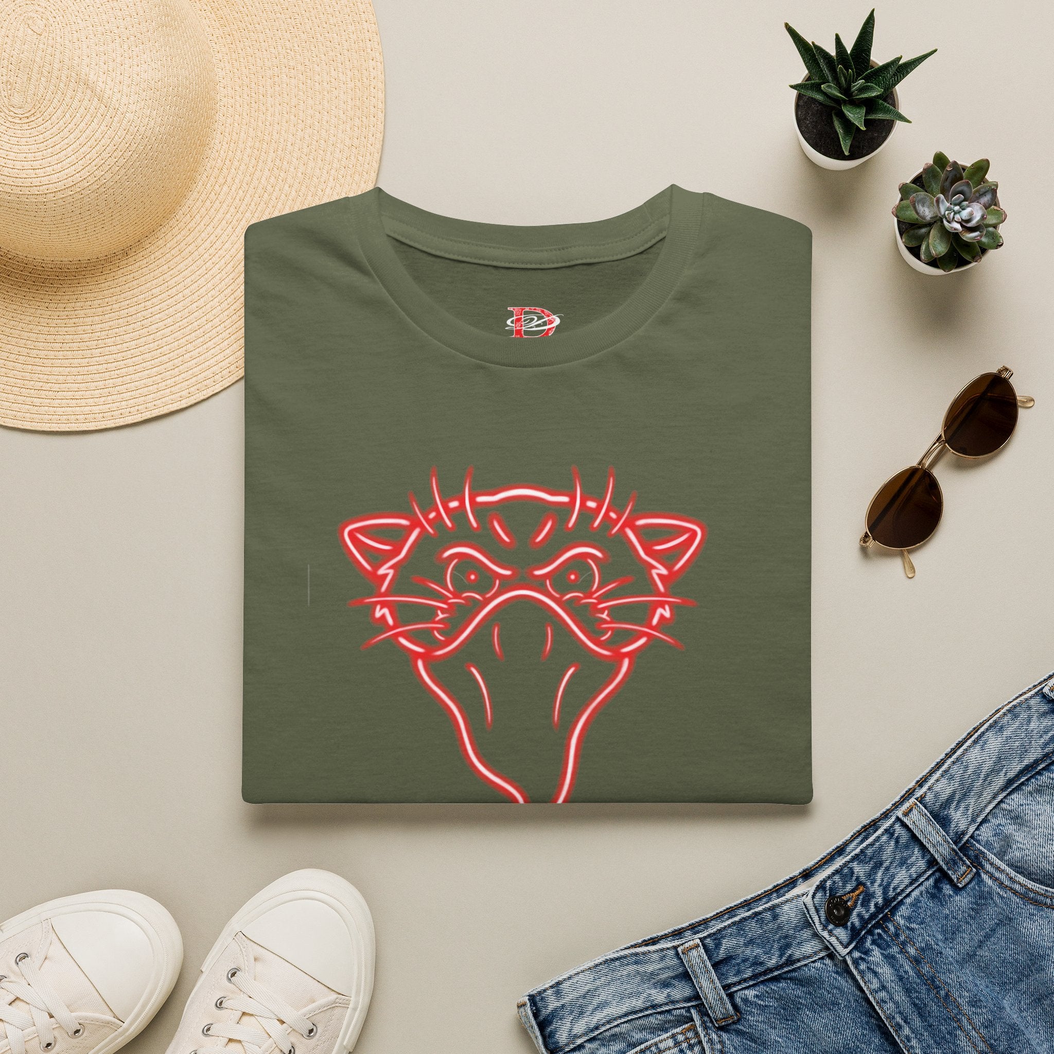 Neon Bandito Panther Softstyle Unisex T-Shirt