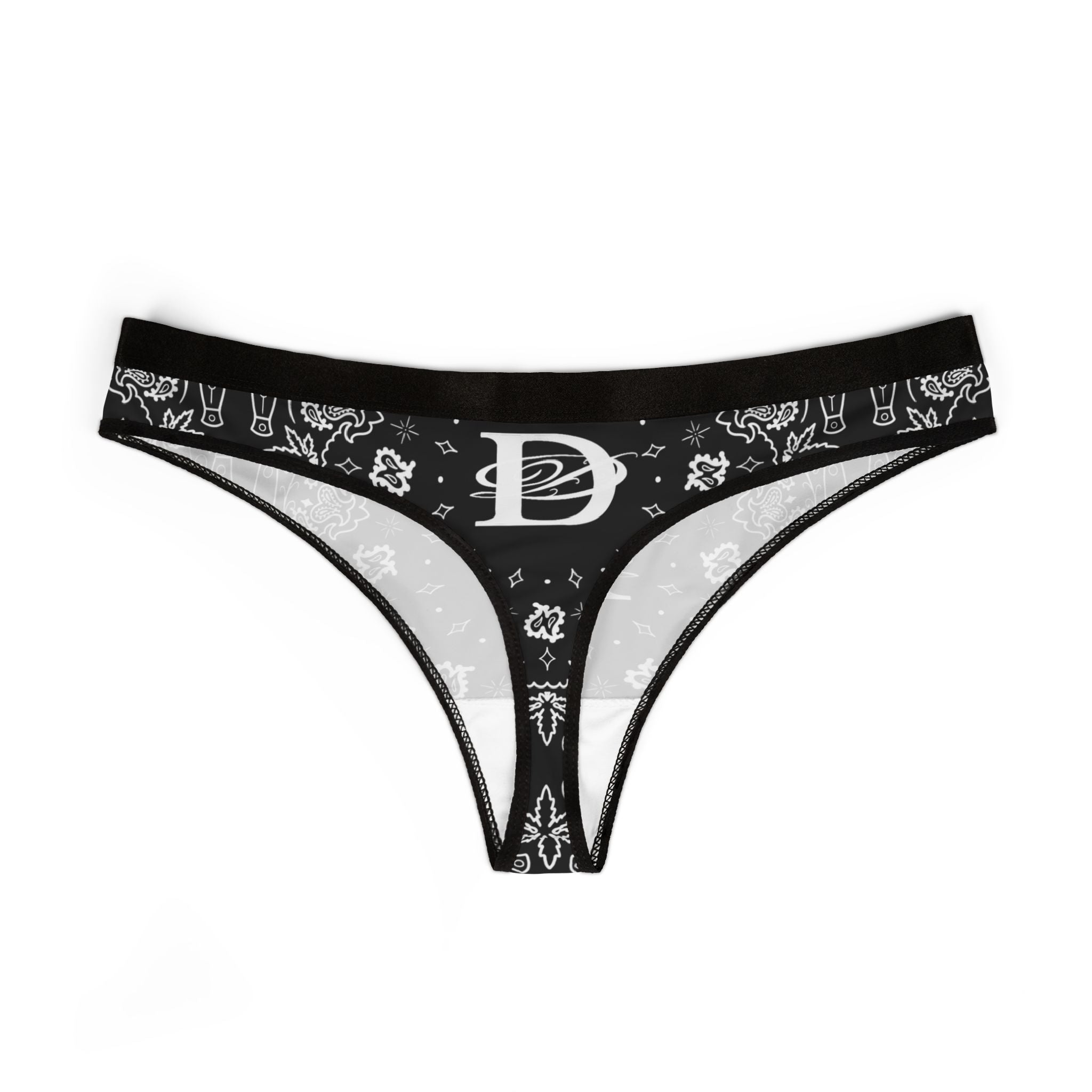 DD Custom Bandana Women's Thong Underwear | Underwear, Tattoo, Streetwear, Designer, Fashion, Bandana