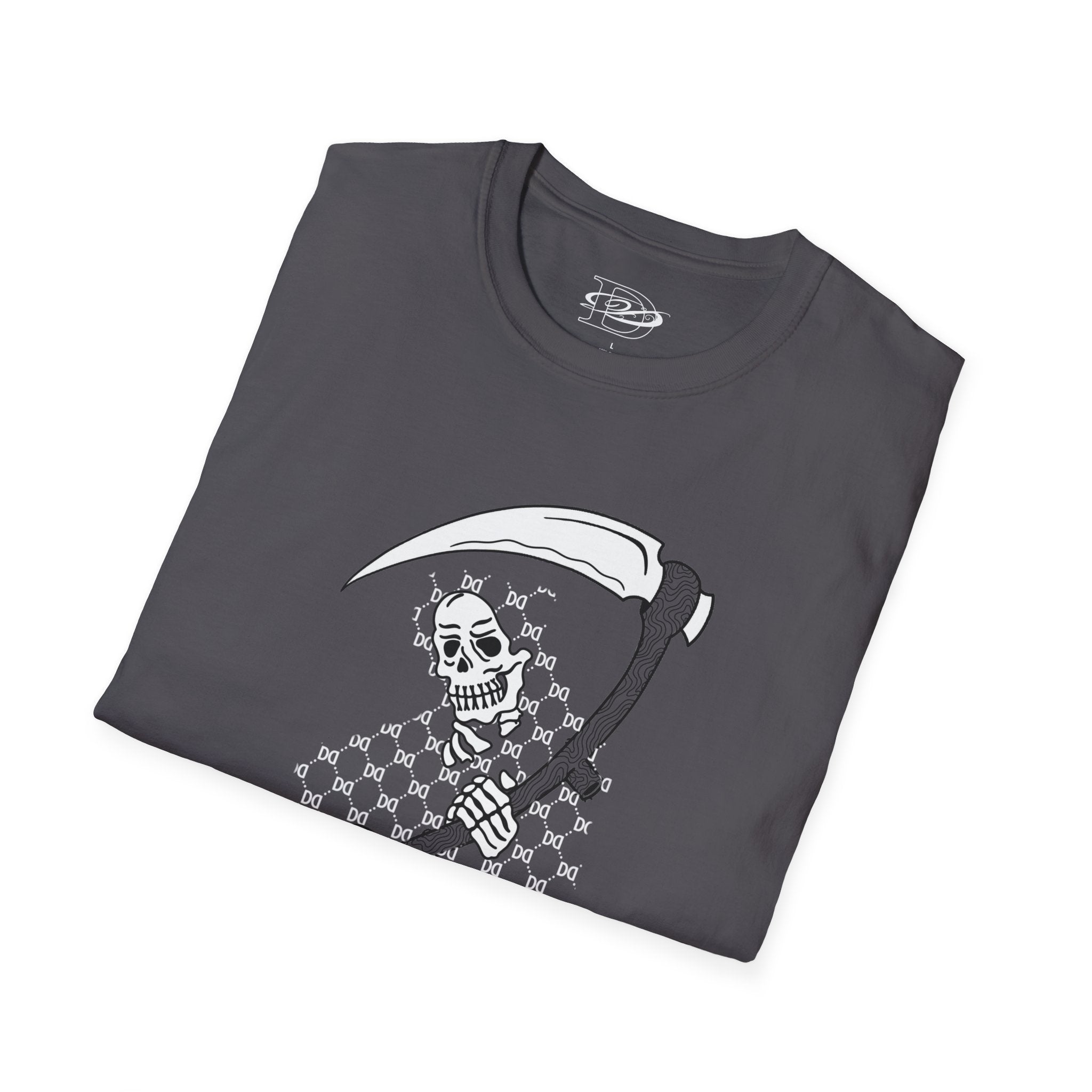 DD Monogram Reaper Unisex Softstyle T-Shirt