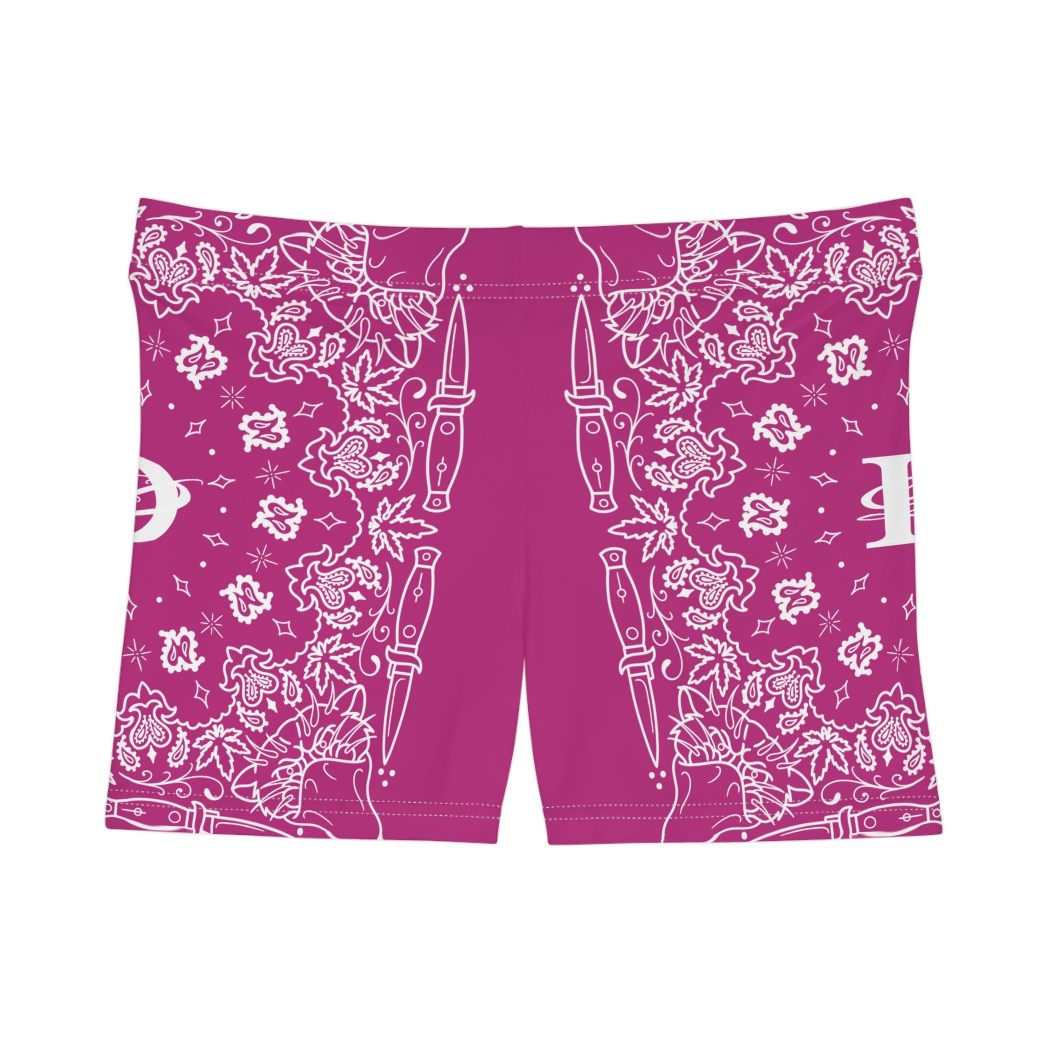 DD Custom Bandana Print Women's Shorts AOP
