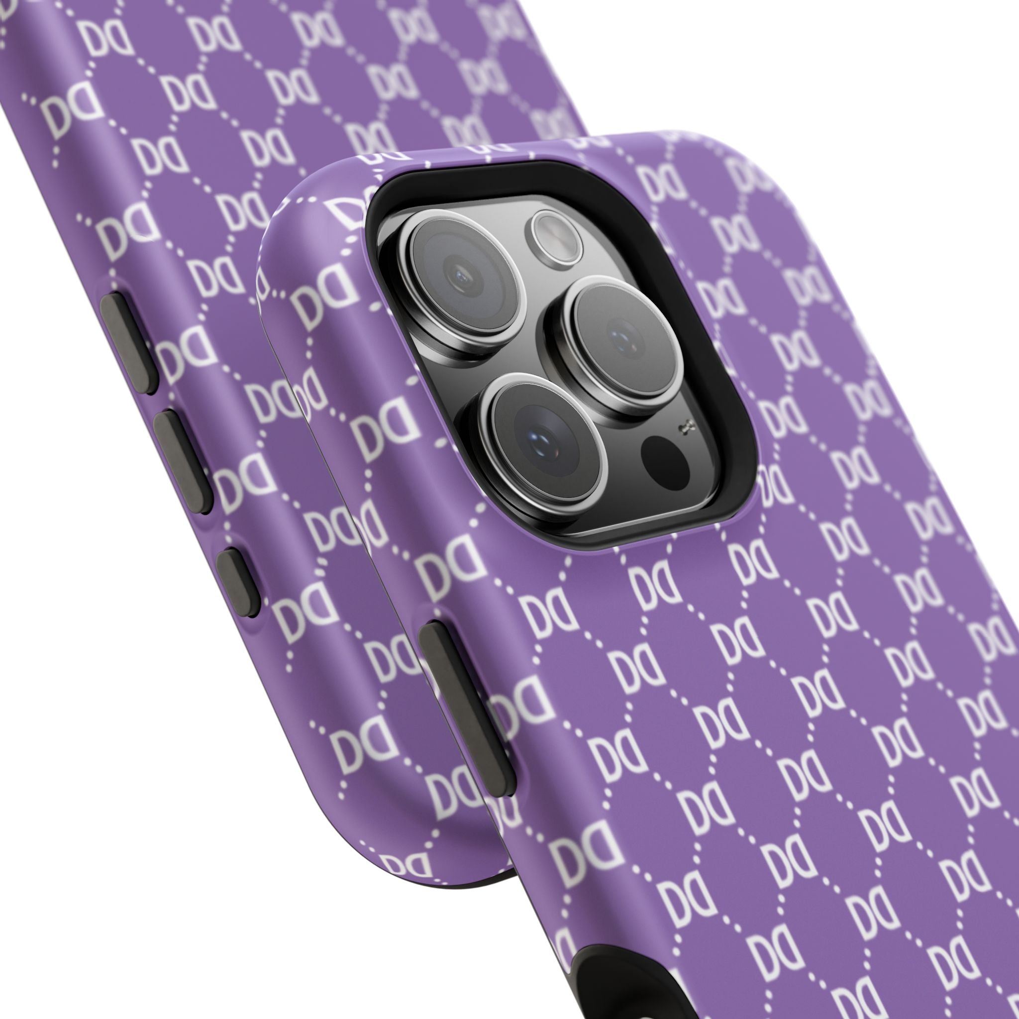 DD Monogram Pattern Magnetic Phone Case