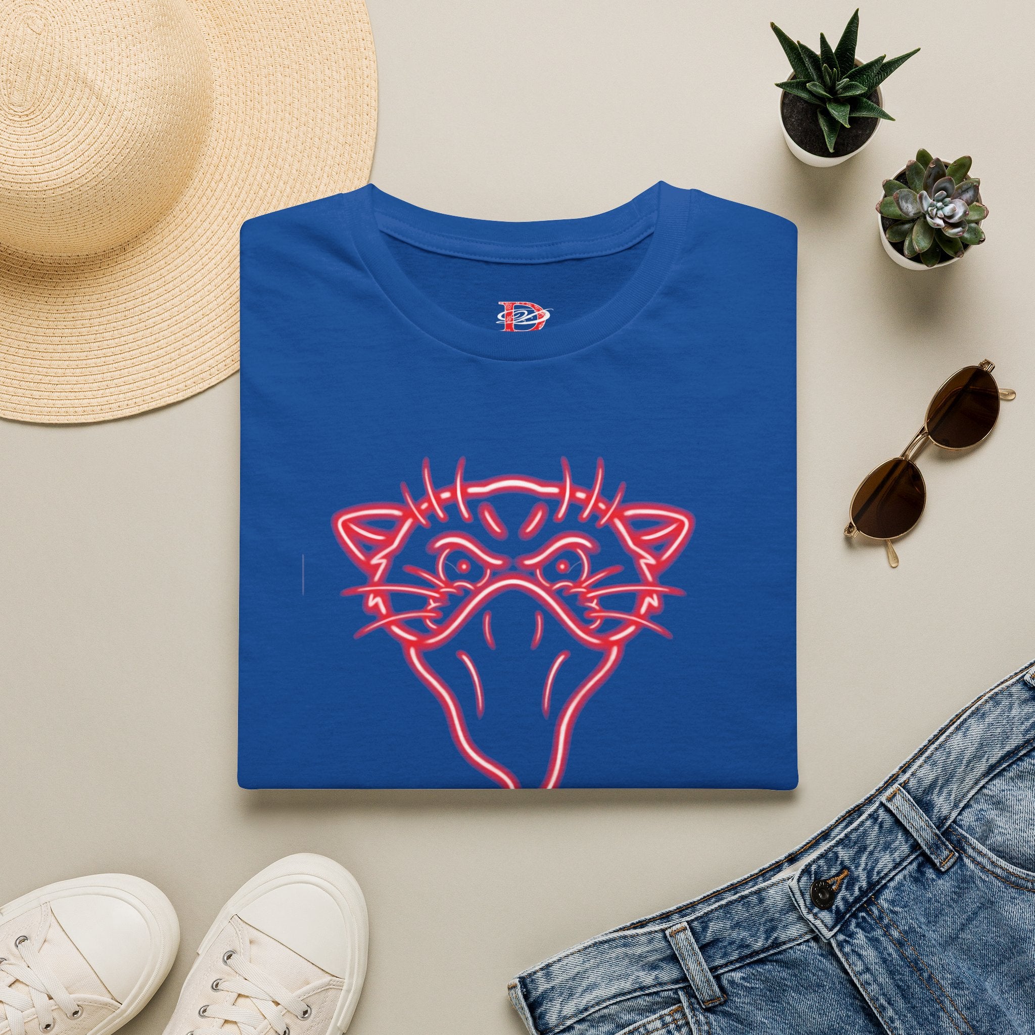 Neon Bandito Panther Softstyle Unisex T-Shirt